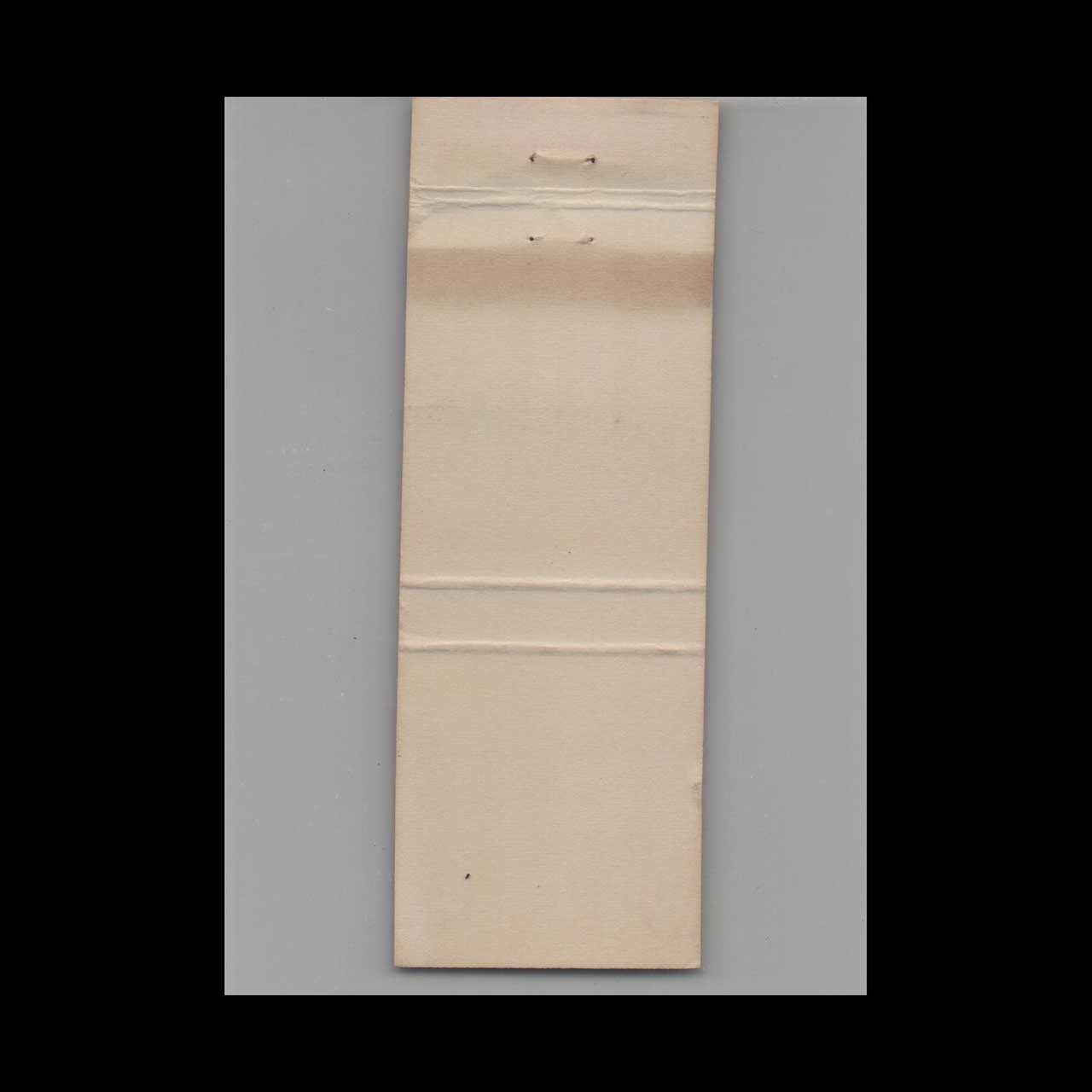 Matchbook Cover Bay Club at Sandestin Sheraton Hotel Destin FL Matchbook Cover Bay Club at Sandestin Sheraton Hotel Destin FL