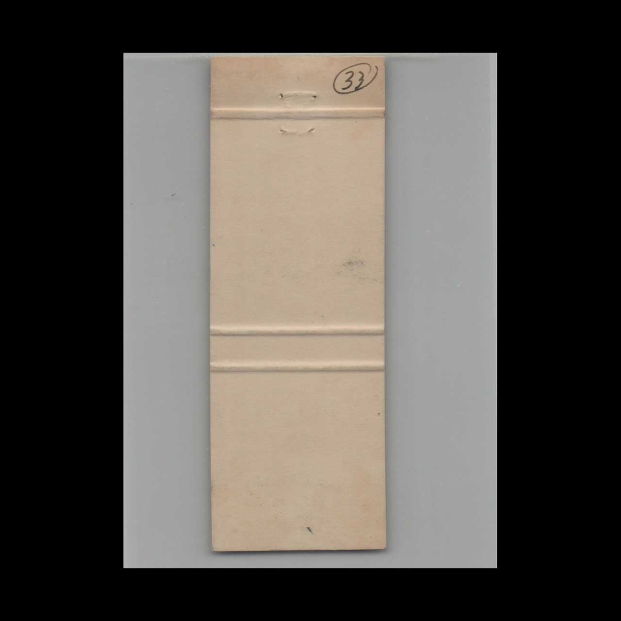 Matchbook Cover MacKays Hotel Court Ocala FL Matchbook Cover MacKays Hotel Court Ocala FL