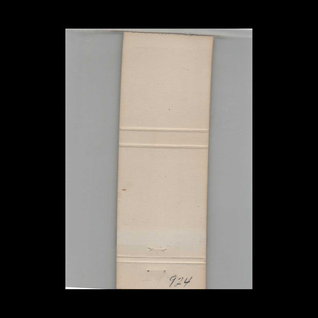 Yesterdays Food & Fun Ice Cream Parlor Matchbook Cover Yesterdays Food & Fun Ice Cream Parlor Matchbook Cover