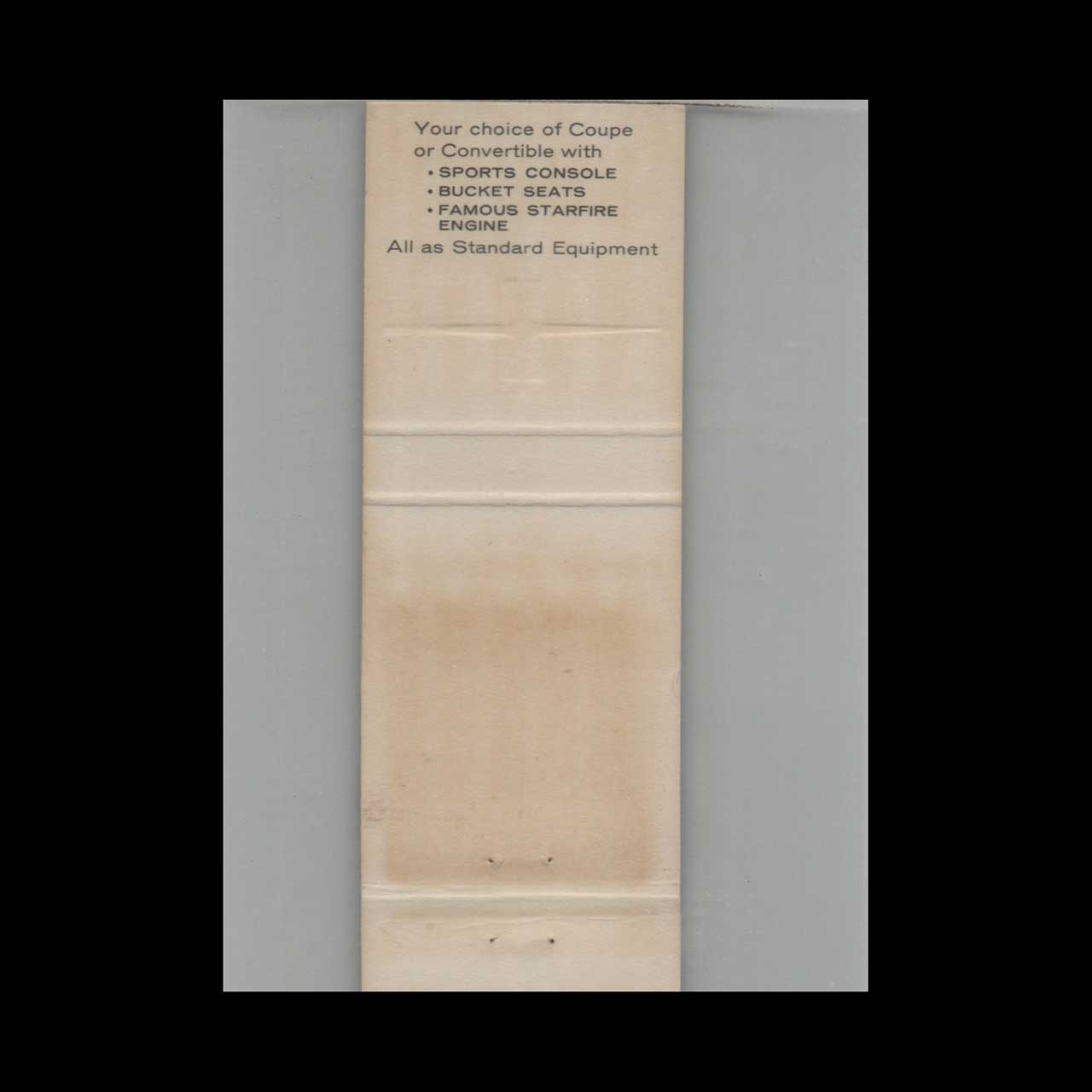 Oldsmobile Dealer Matchbook Cover Grand Rapids MI Oldsmobile Dealer Matchbook Cover Grand Rapids MI
