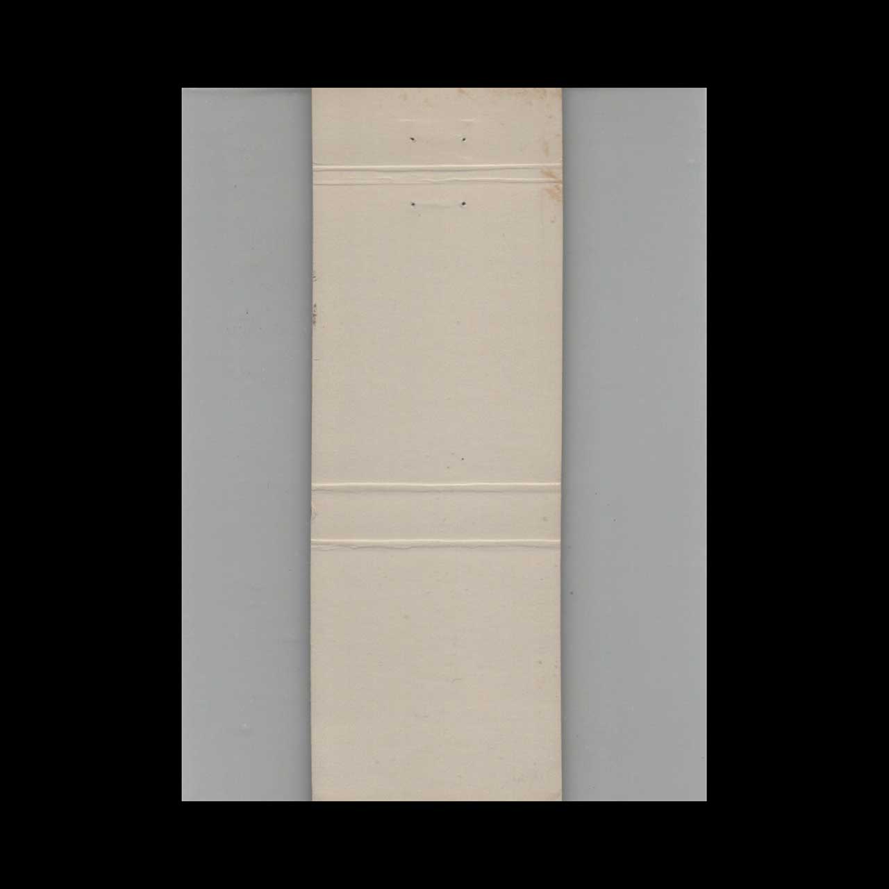 Spring Valley Country Club Matchbook Cover Spring Valley Country Club Matchbook Cover