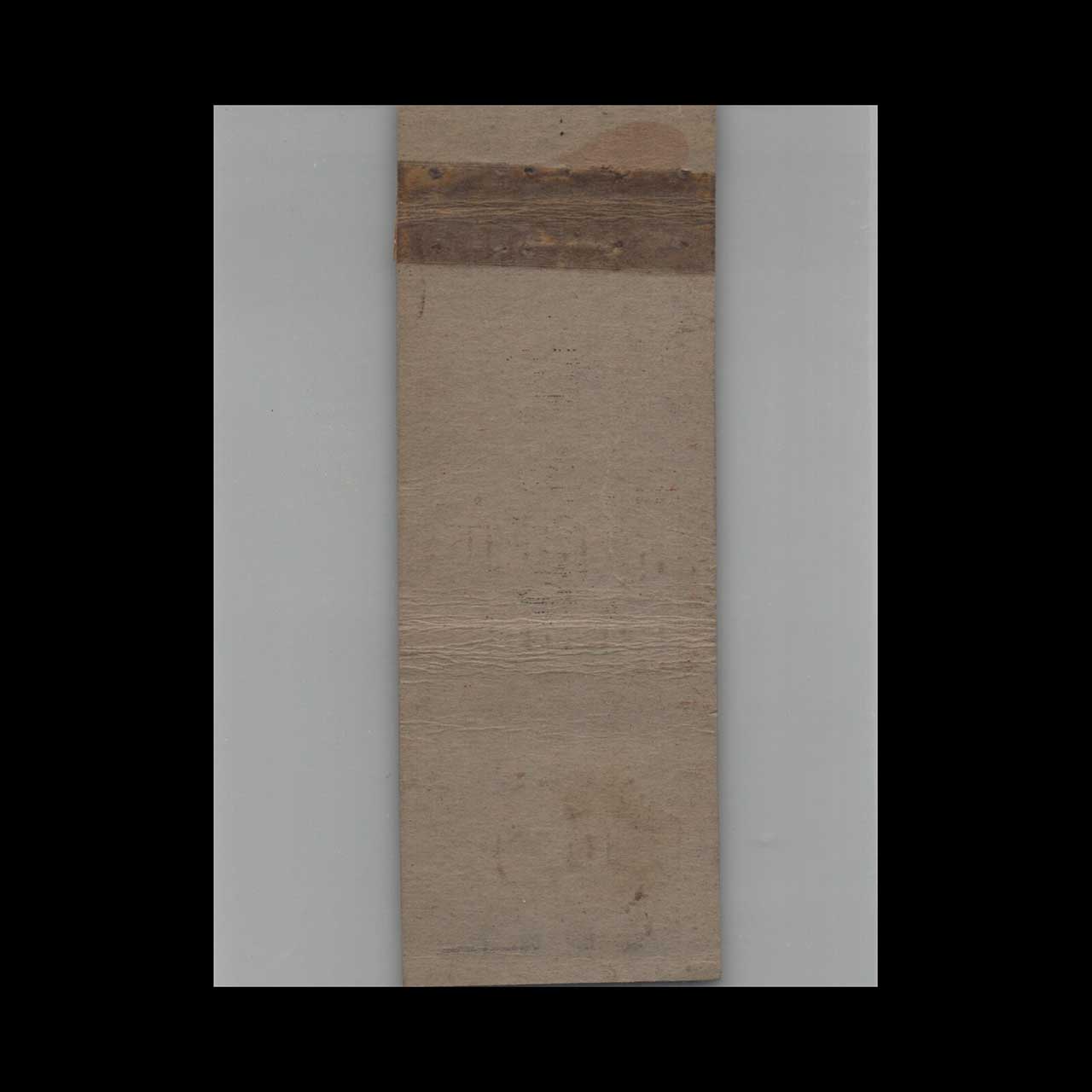 Full Length Matchbook Cover The Copley Plaza Boston MA Full Length Matchbook Cover The Copley Plaza Boston MA