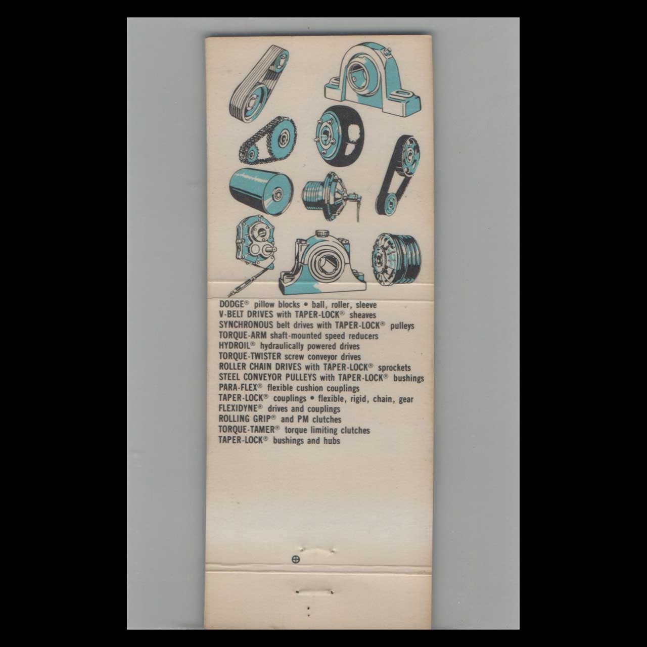 Dodge Transmissions Matchbook Cover King Bearing Inc Longview Dodge Transmissions Matchbook Cover King Bearing Inc Longview