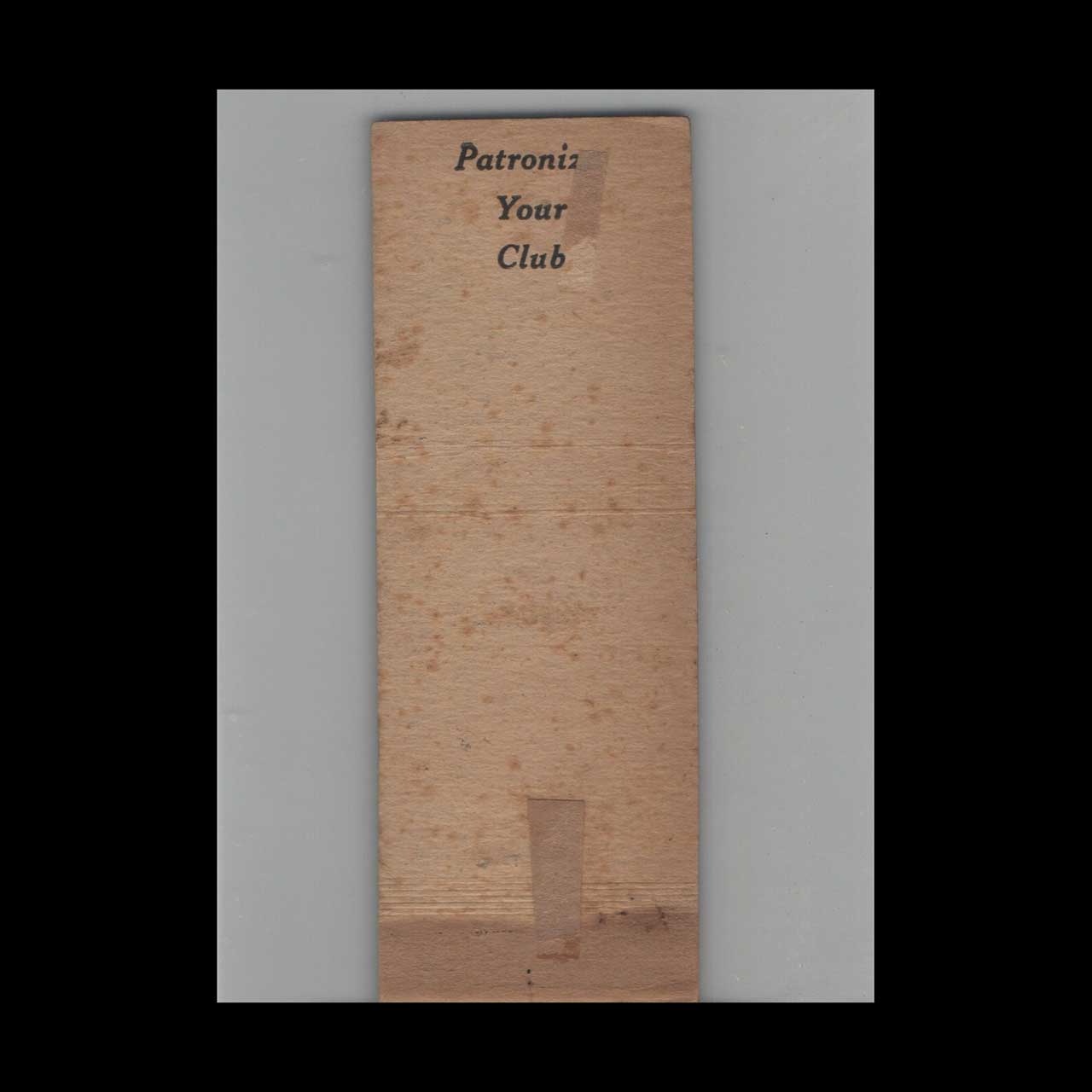 BPOE Elks Lodge #1608 Matchbook Cover Needles CA BPOE Elks Lodge #1608 Matchbook Cover Needles CA