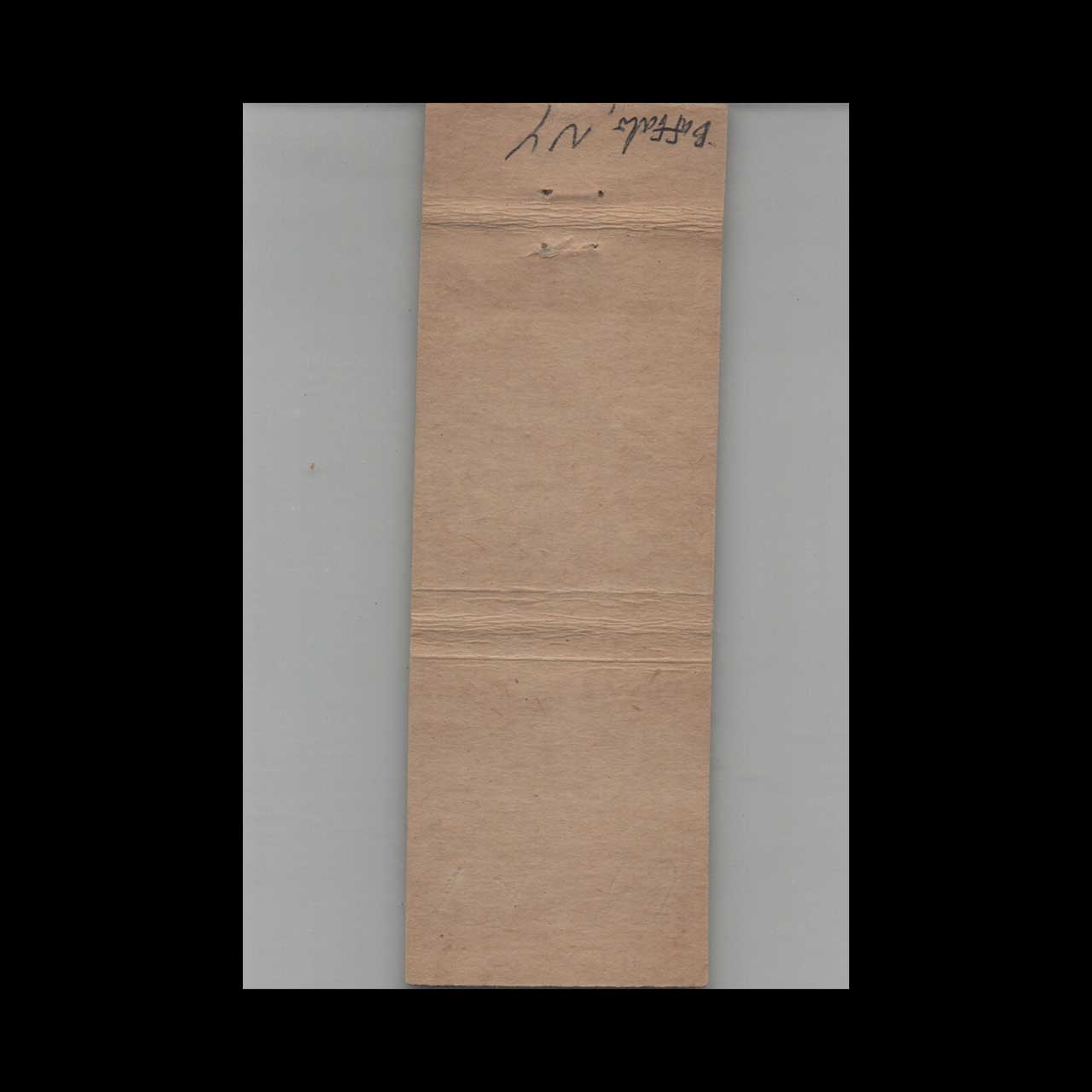 Elect Britt Vannauker 2nd VP State Firemens Assoc Matchbook Cover Elect Britt Vannauker 2nd VP State Firemens Assoc Matchbook Cover