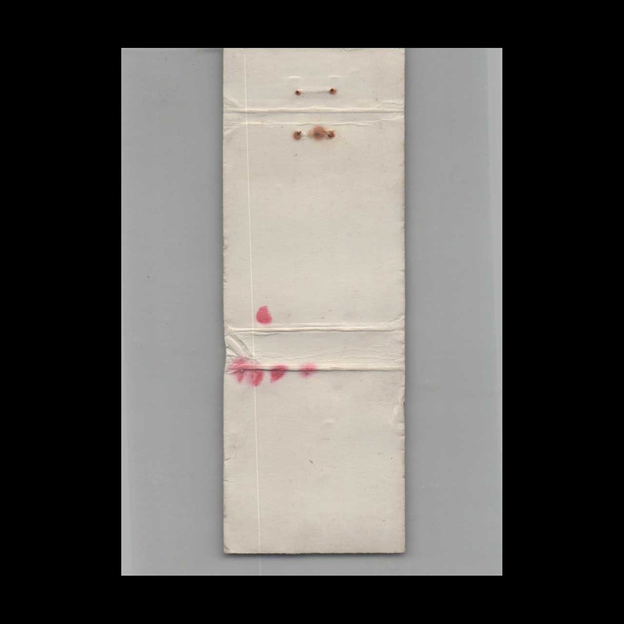 Cherry Blossom Buffet Matchbook Cover Honolulu HI Cherry Blossom Buffet Matchbook Cover Honolulu HI