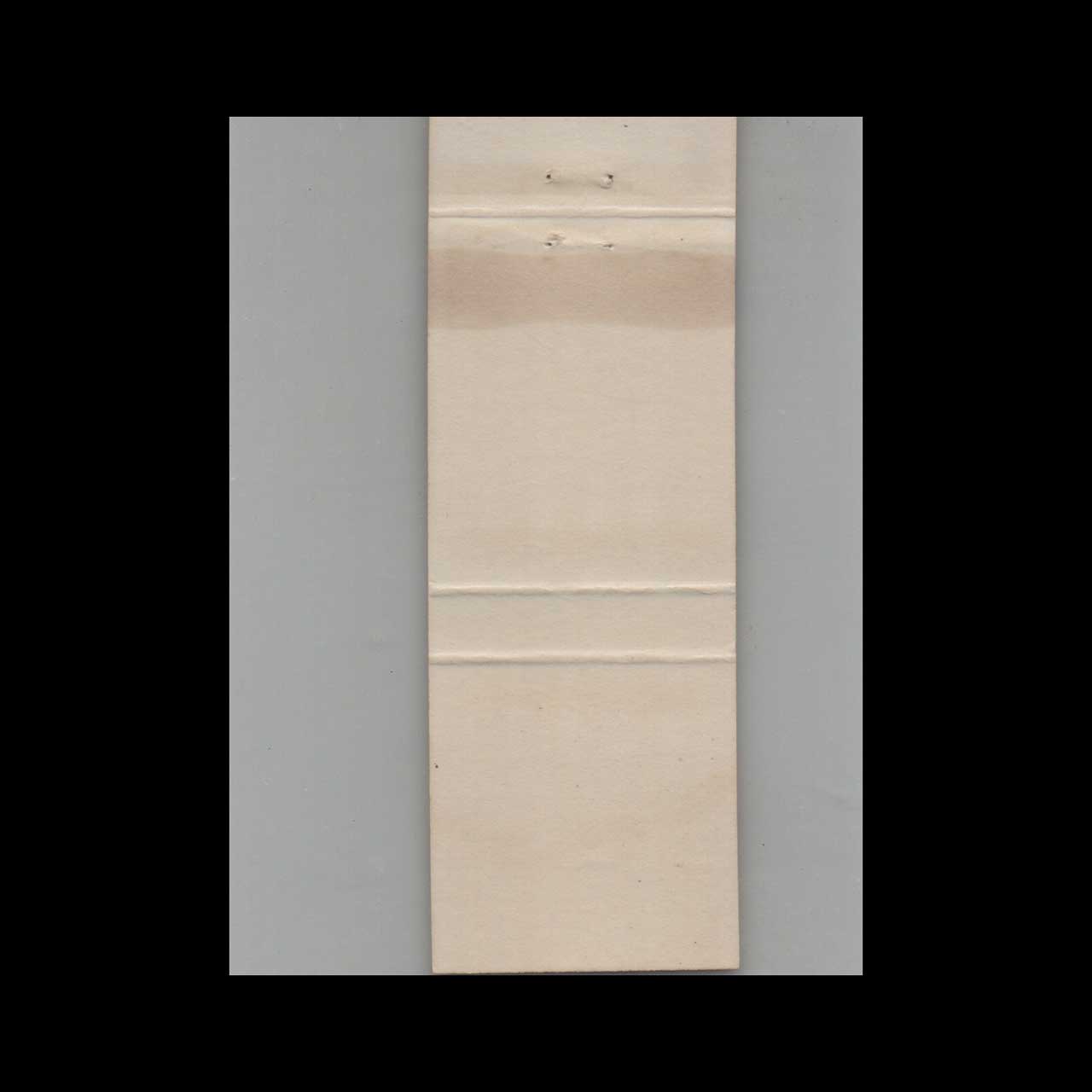 The Back Forty Restaurant Matchbook Cover Evanston WY The Back Forty Restaurant Matchbook Cover Evanston WY