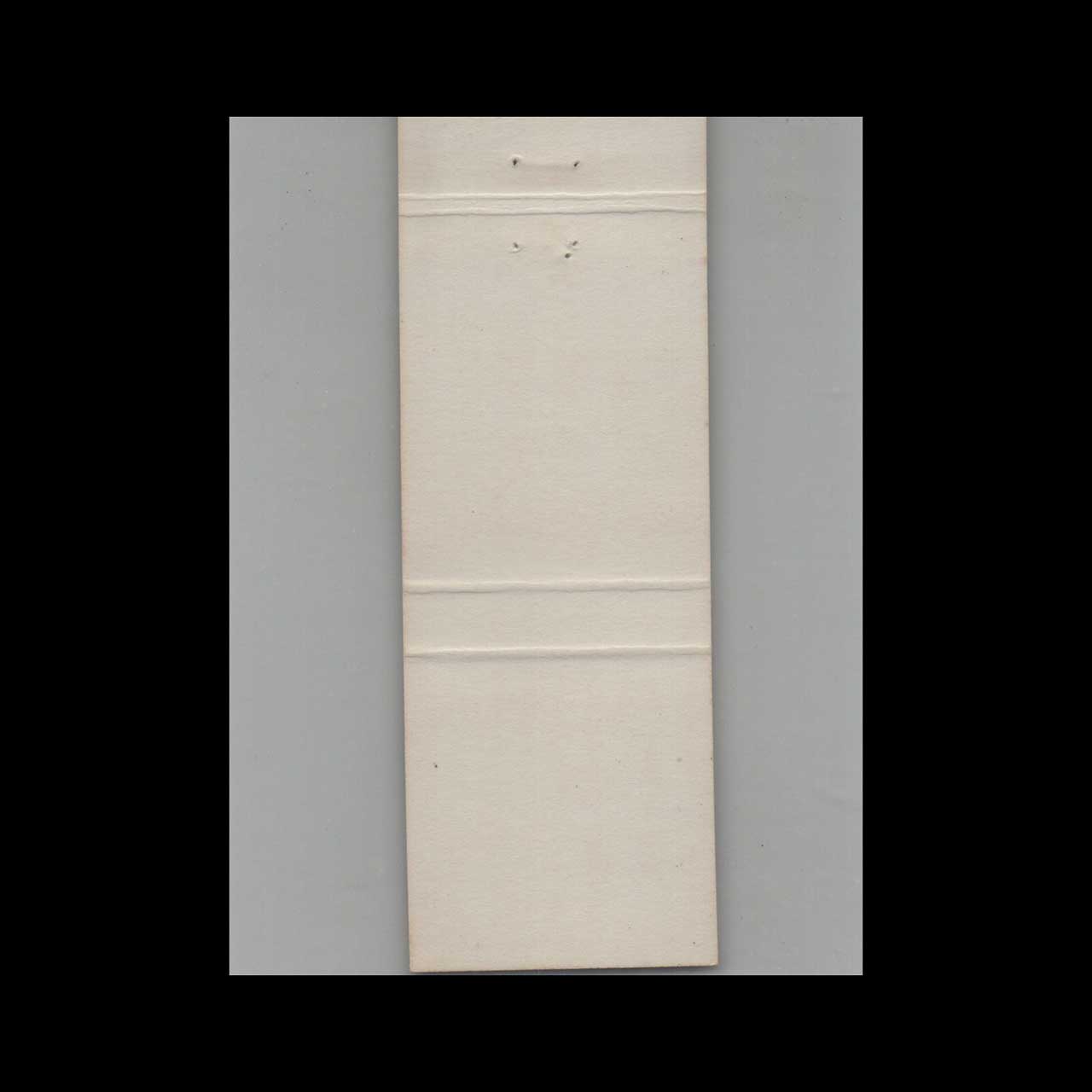 Turnagain House Indian AK Matchbook Cover Turnagain House Indian AK Matchbook Cover