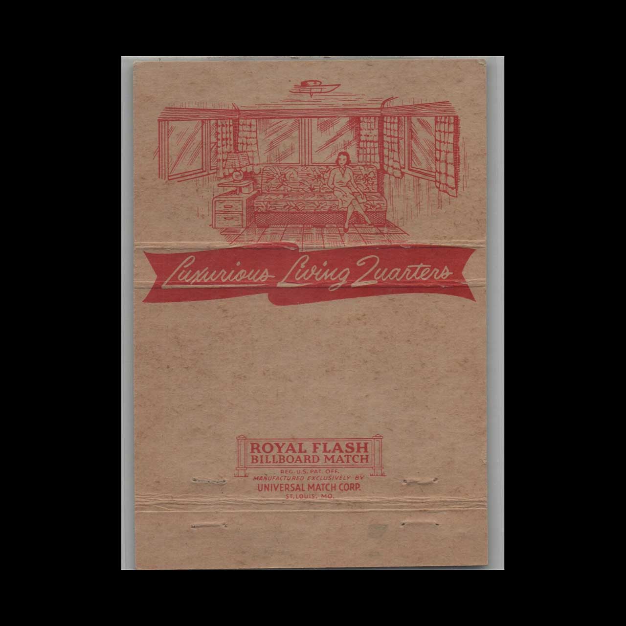 Irwin Trailer Sales Matchbook Cover Irwin PA Irwin Trailer Sales Matchbook Cover Irwin PA
