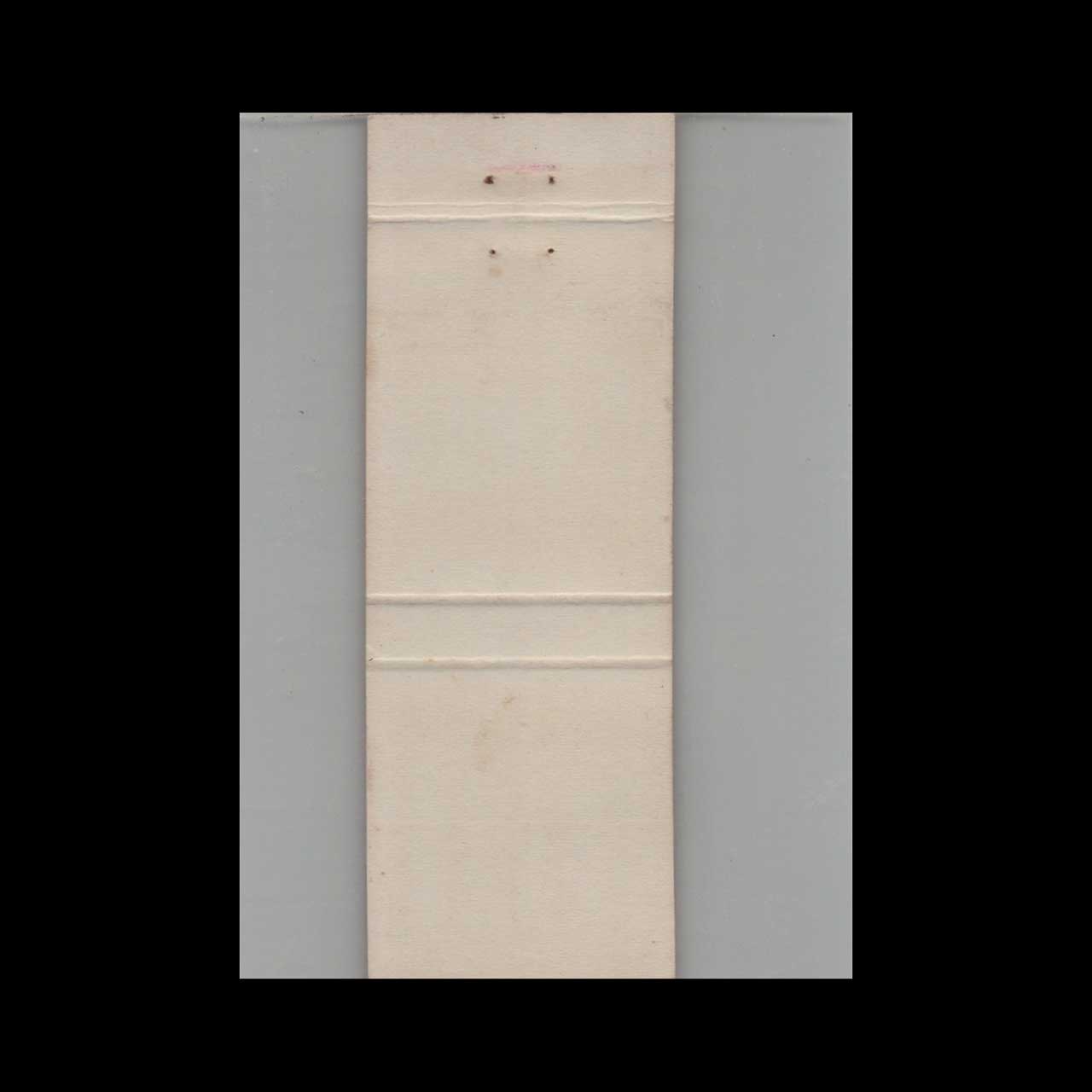 Amistad American Campground Matchbook Cover Del Rio TX Amistad American Campground Matchbook Cover Del Rio TX