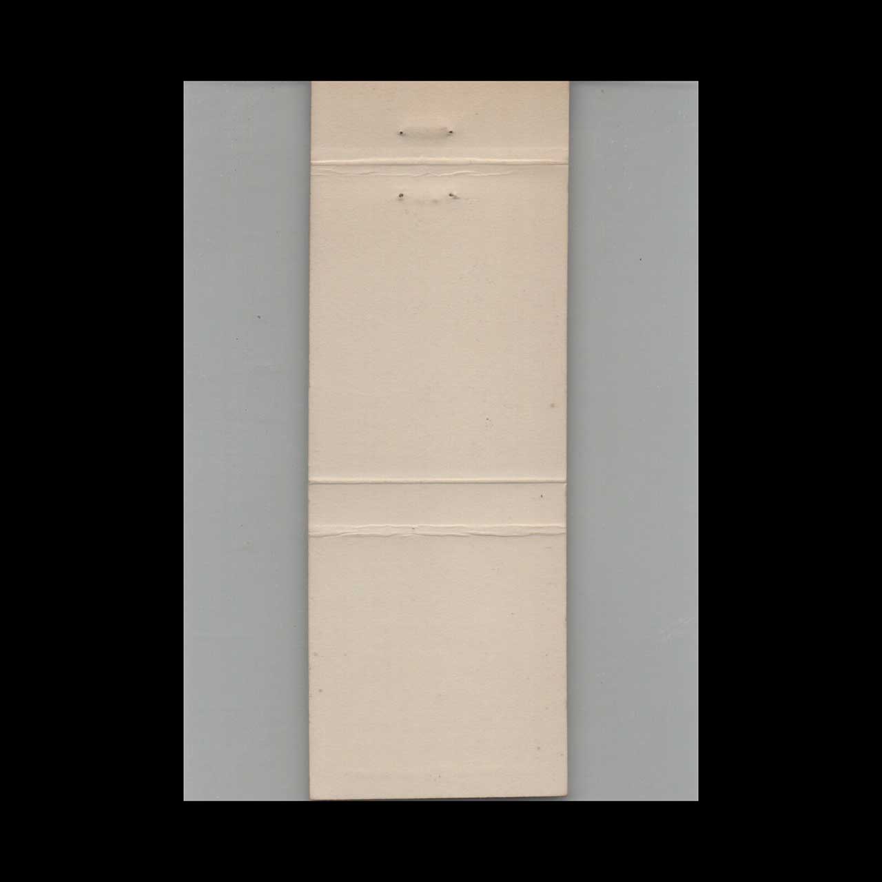 BPOE Elks Lodge 1908 Worland WY Matchbook Cover BPOE Elks Lodge 1908 Worland WY Matchbook Cover