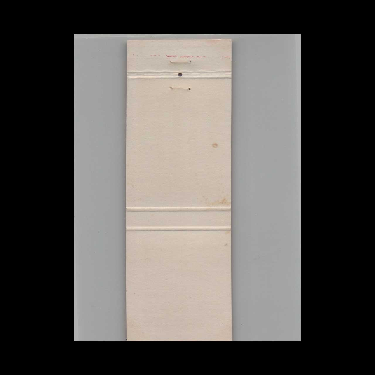 Alexanders Restaurant Matchbook Cover Providence RI Alexanders Restaurant Matchbook Cover Providence RI