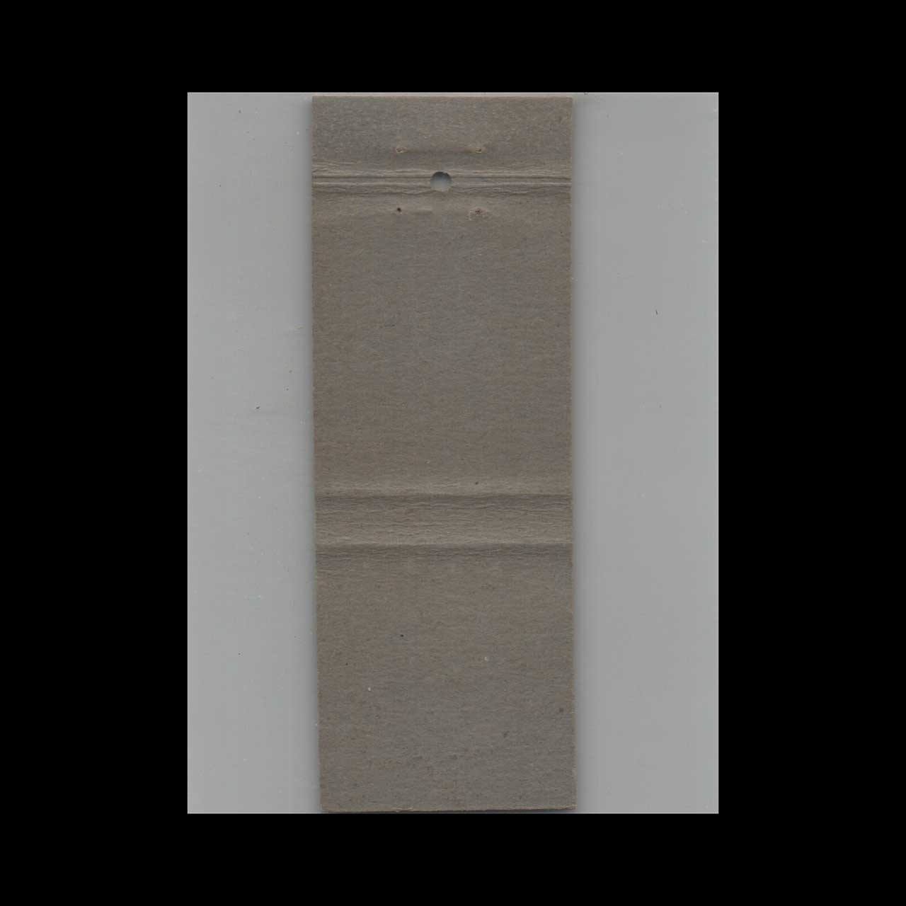 New Standard Cafe Matchbook Cover St George UT New Standard Cafe Matchbook Cover St George UT