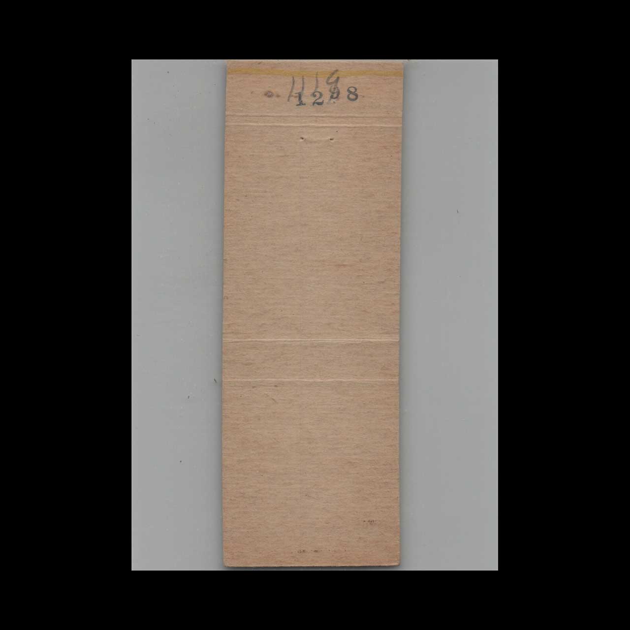 Tonys Restaurant Matchbook Cover Marshall MO Tonys Restaurant Matchbook Cover Marshall MO