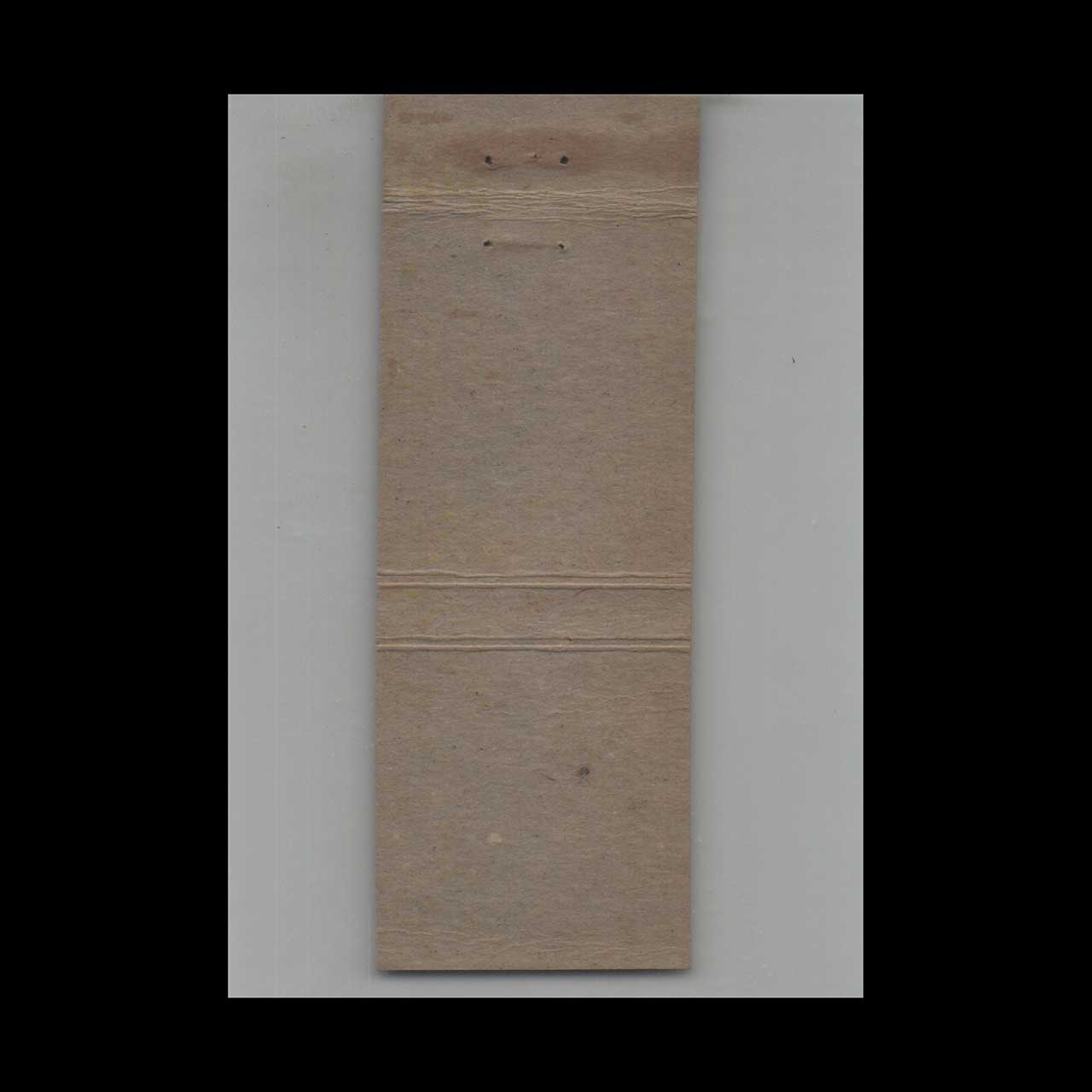 Full Length Rock Spring Water Matchbook Cover Full Length Rock Spring Water Matchbook Cover