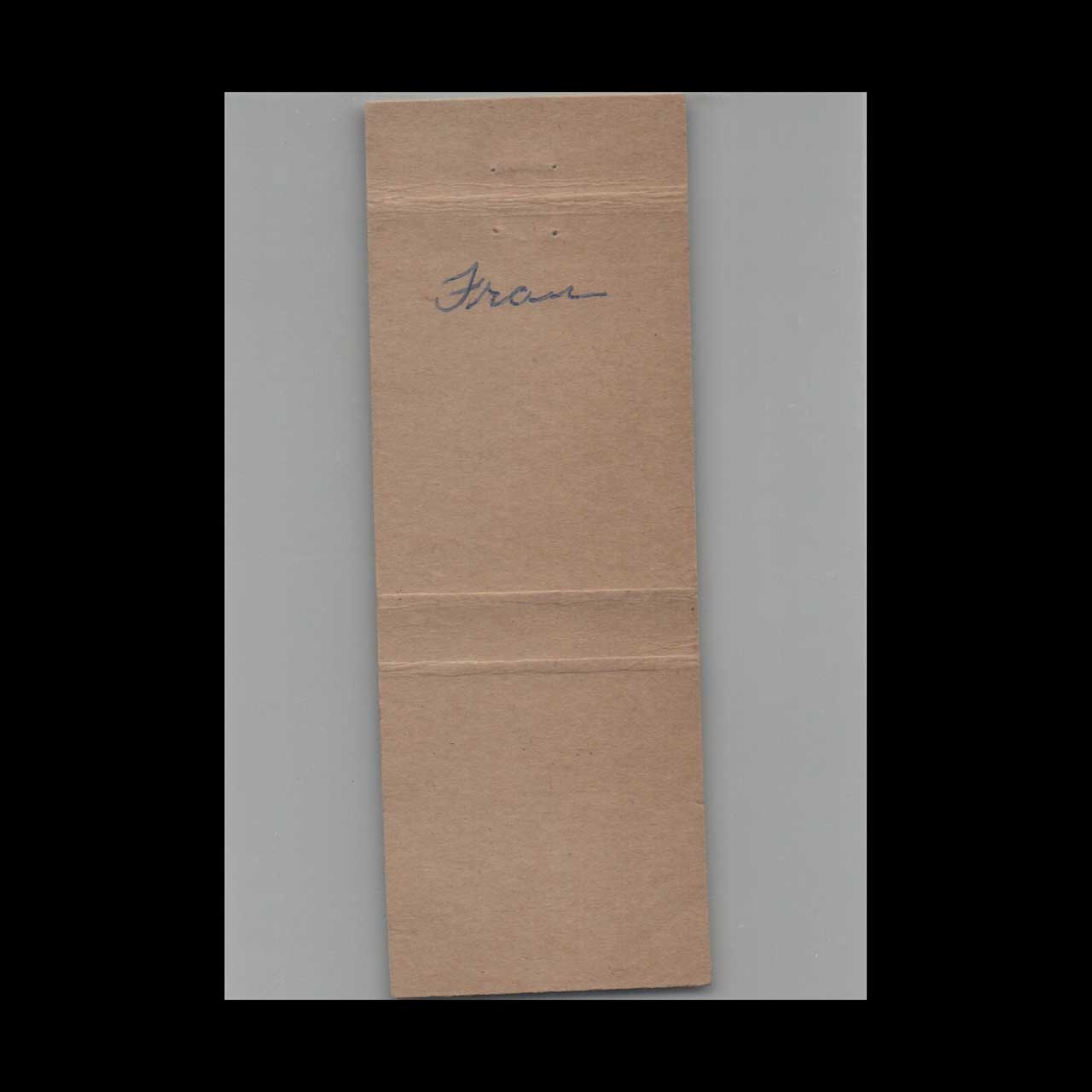 BPOE Elks Club 1972 Matchbook Cover Sweet Home OR BPOE Elks Club 1972 Matchbook Cover Sweet Home OR