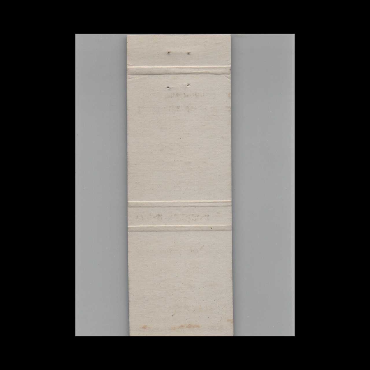 BPOE Elks Club 1963 Matchbook Cover Gladstone NJ BPOE Elks Club 1963 Matchbook Cover Gladstone NJ