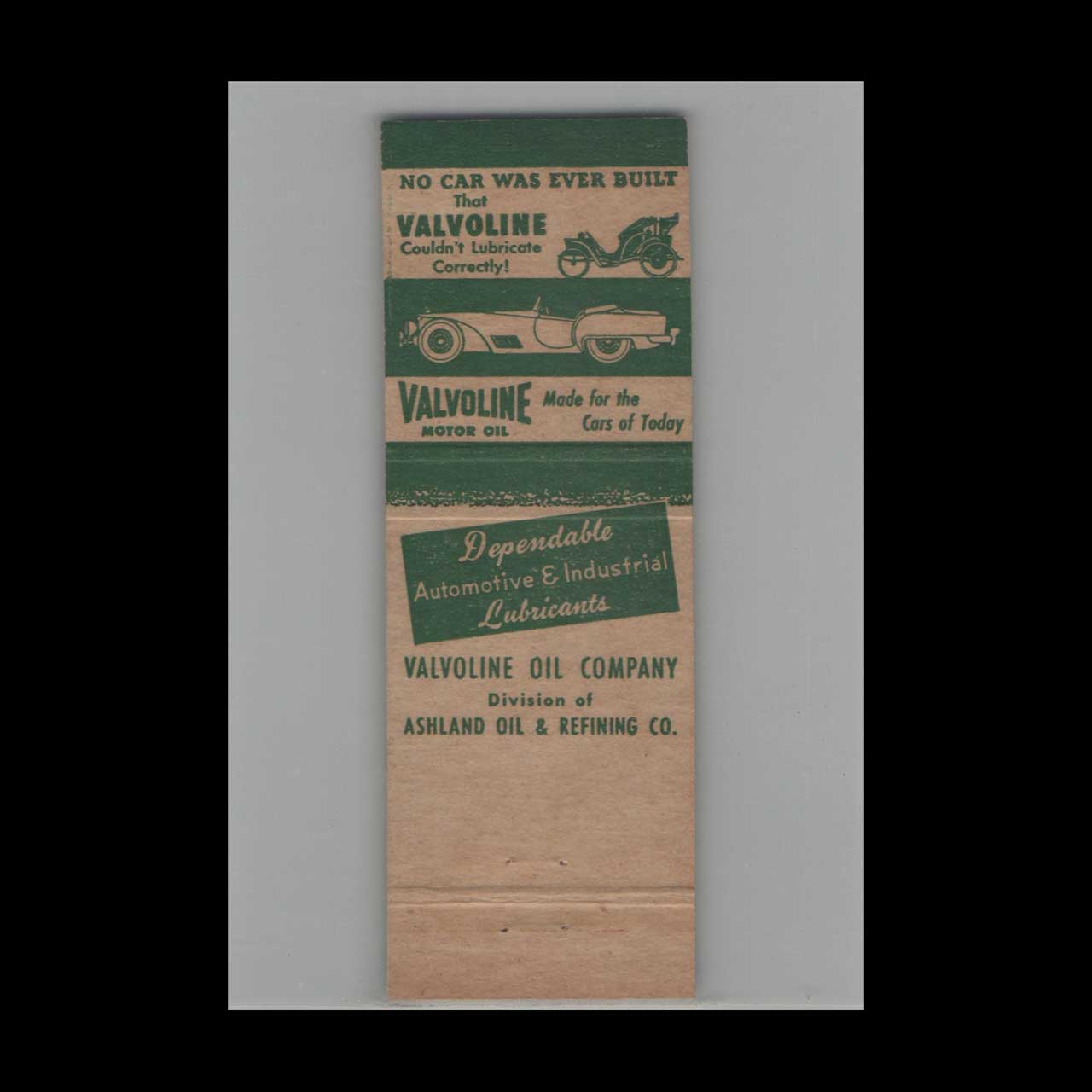 Gilberts Service Station Matchbook Cover Traverse City MI Gilberts Service Station Matchbook Cover Traverse City MI
