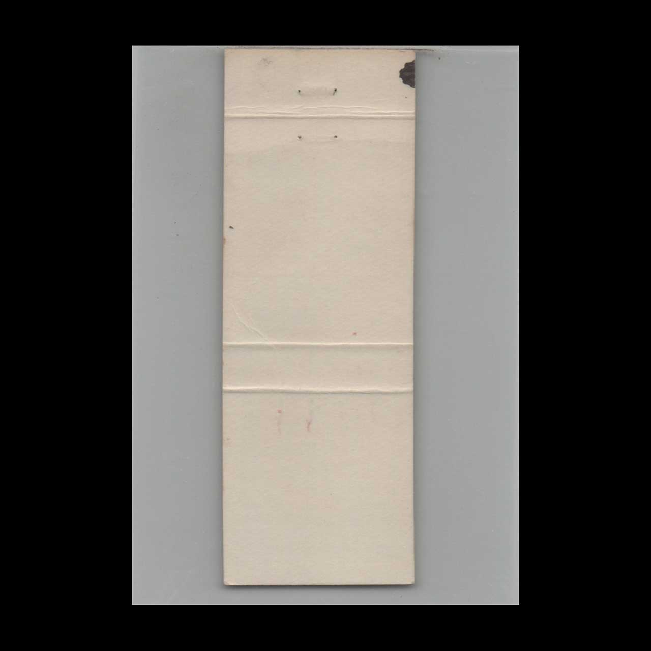 Daves Alibi Room Matchbook Cover Bakersfield CA Daves Alibi Room Matchbook Cover Bakersfield CA