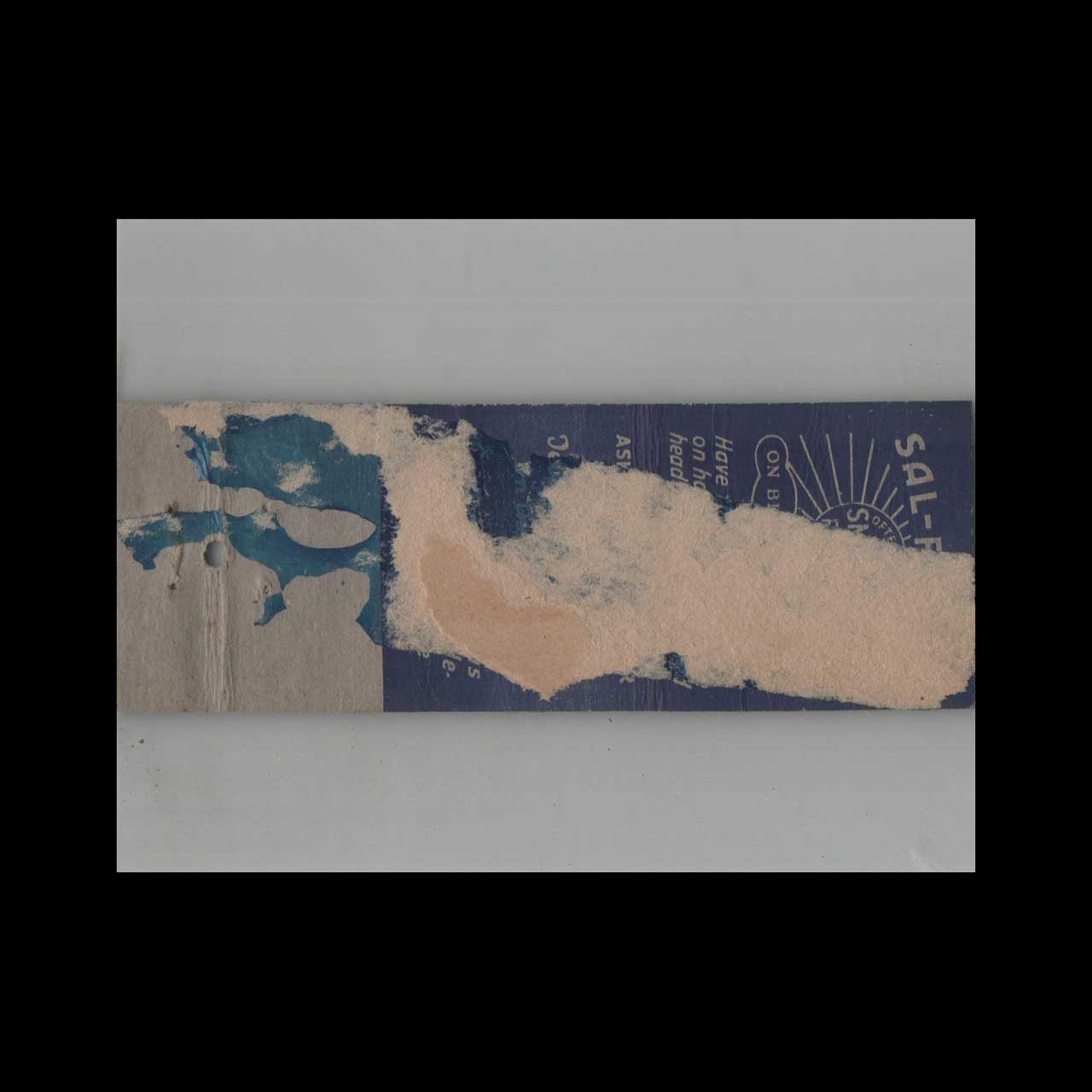 Full Length Matchbook Cover Ease Your Headache With Sal Fayne Full Length Matchbook Cover Ease Your Headache With Sal Fayne