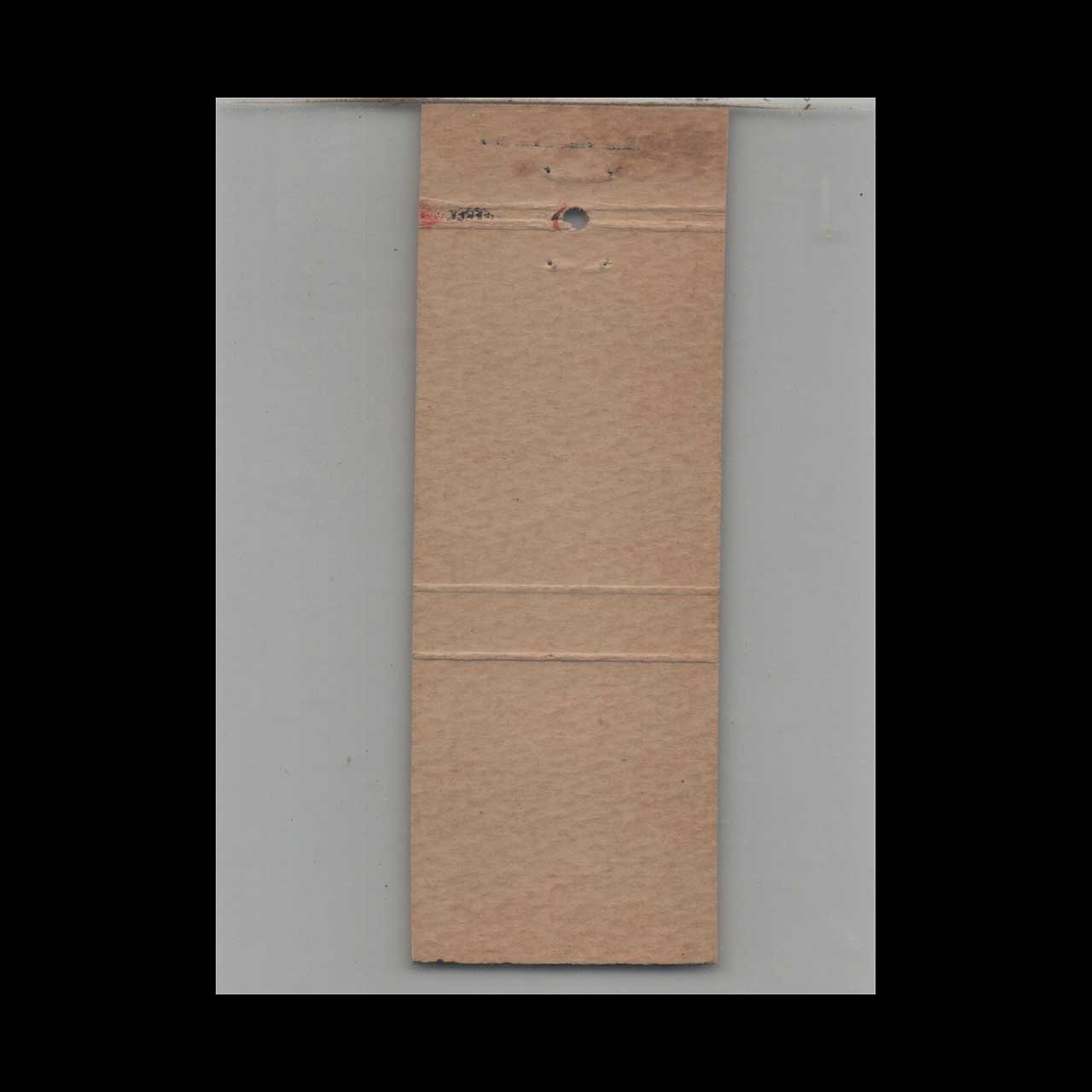 Matchbook Cover Carrie F Wright Hospital Aid Matchbook Cover Carrie F Wright Hospital Aid