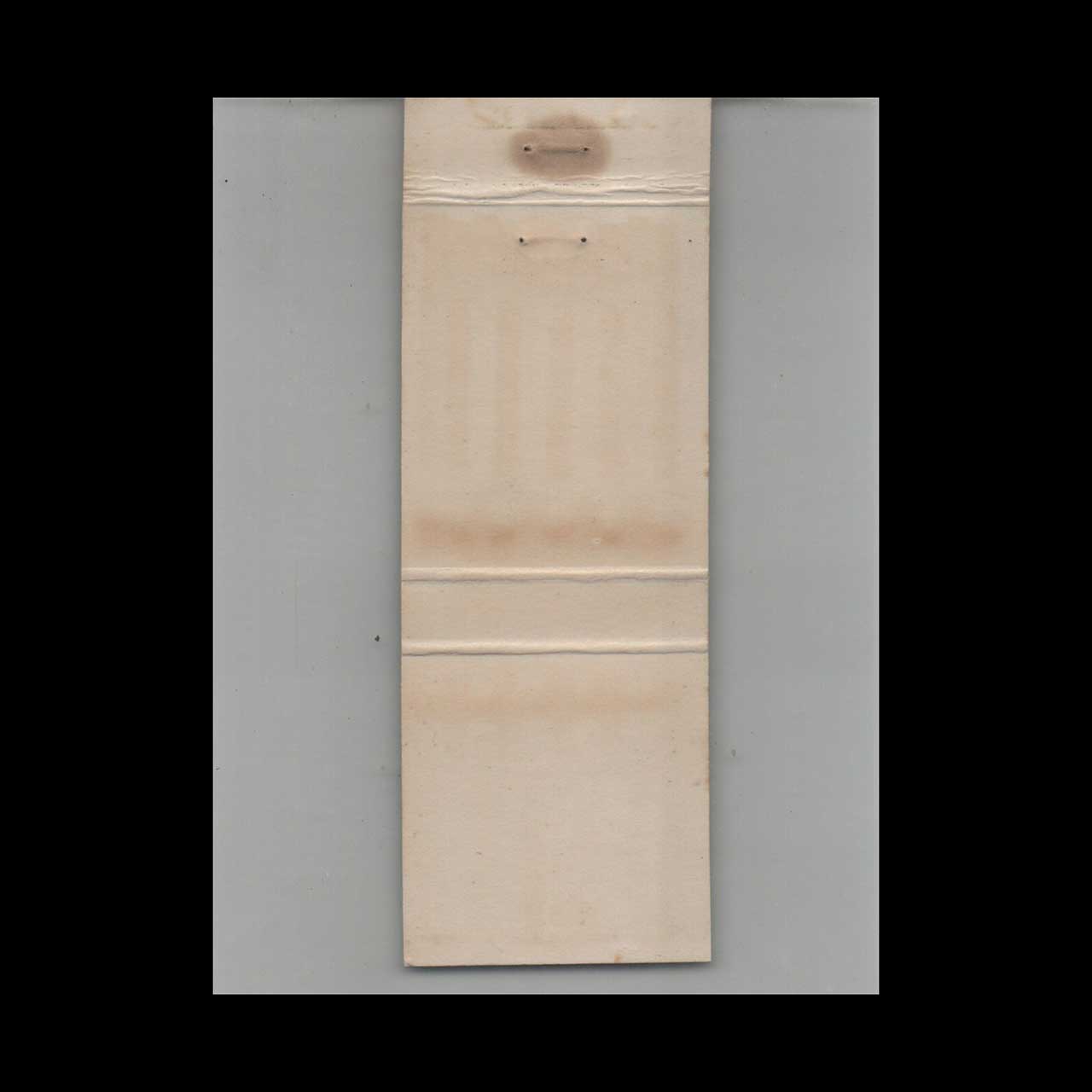 Charlie Pittman Georgia Vault Service Matchbook Cover Charlie Pittman Georgia Vault Service Matchbook Cover