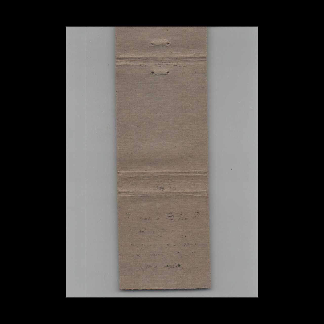 Matchbook Cover B&B Cafe Savanna IL Matchbook Cover B&B Cafe Savanna IL