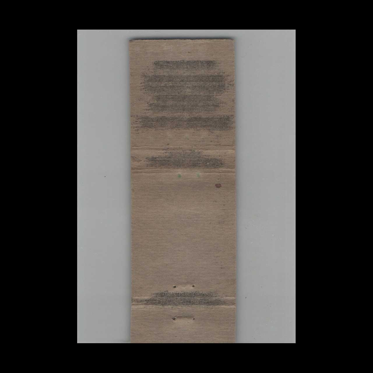 Matchbook Cover B&B Cafe Savanna IL Matchbook Cover B&B Cafe Savanna IL