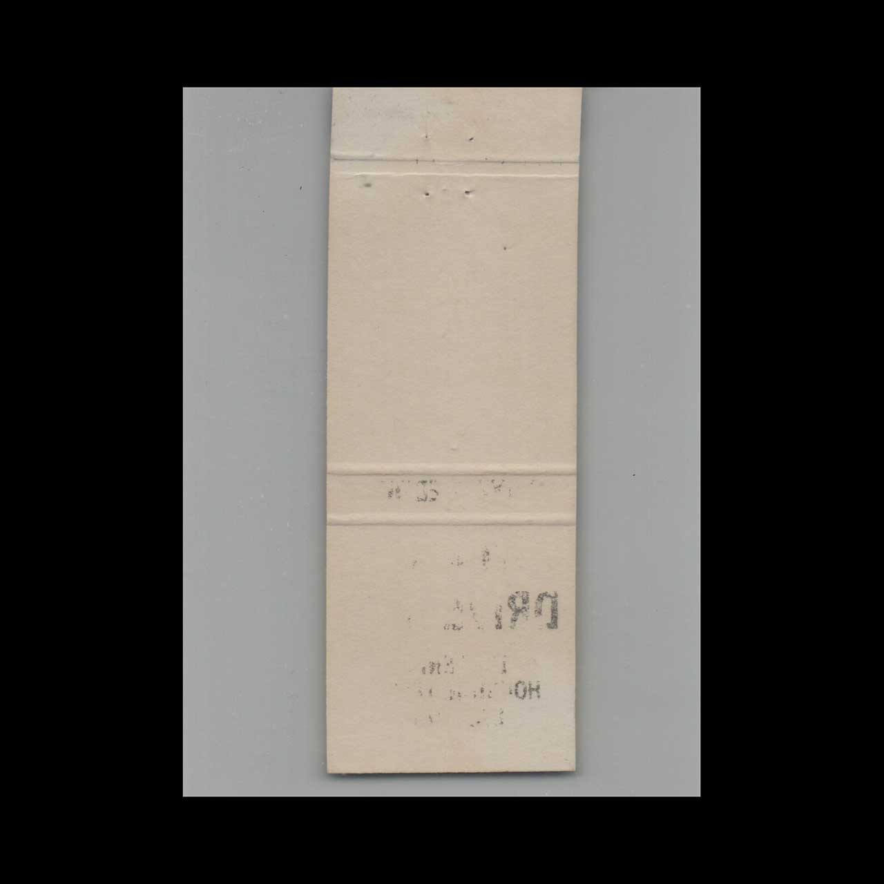 Matchbook Cover D & T Drive Inn Houston TX Matchbook Cover D & T Drive Inn Houston TX