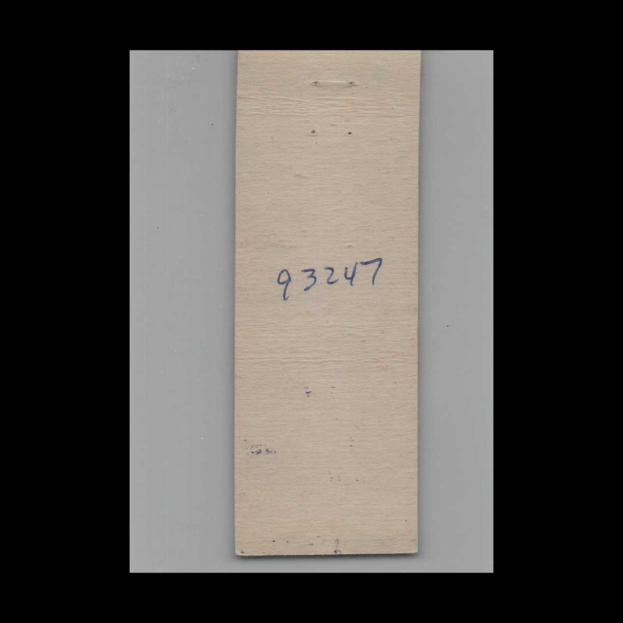 Matchbook Cover Al Medders Chevron Service Lindsay CA Matchbook Cover Al Medders Chevron Service Lindsay CA