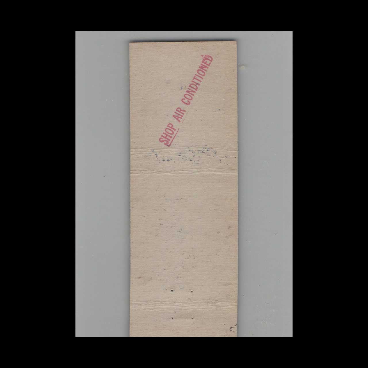 Matchbook Cover Siebein Barber Shop Cincinnati OH Matchbook Cover Siebein Barber Shop Cincinnati OH