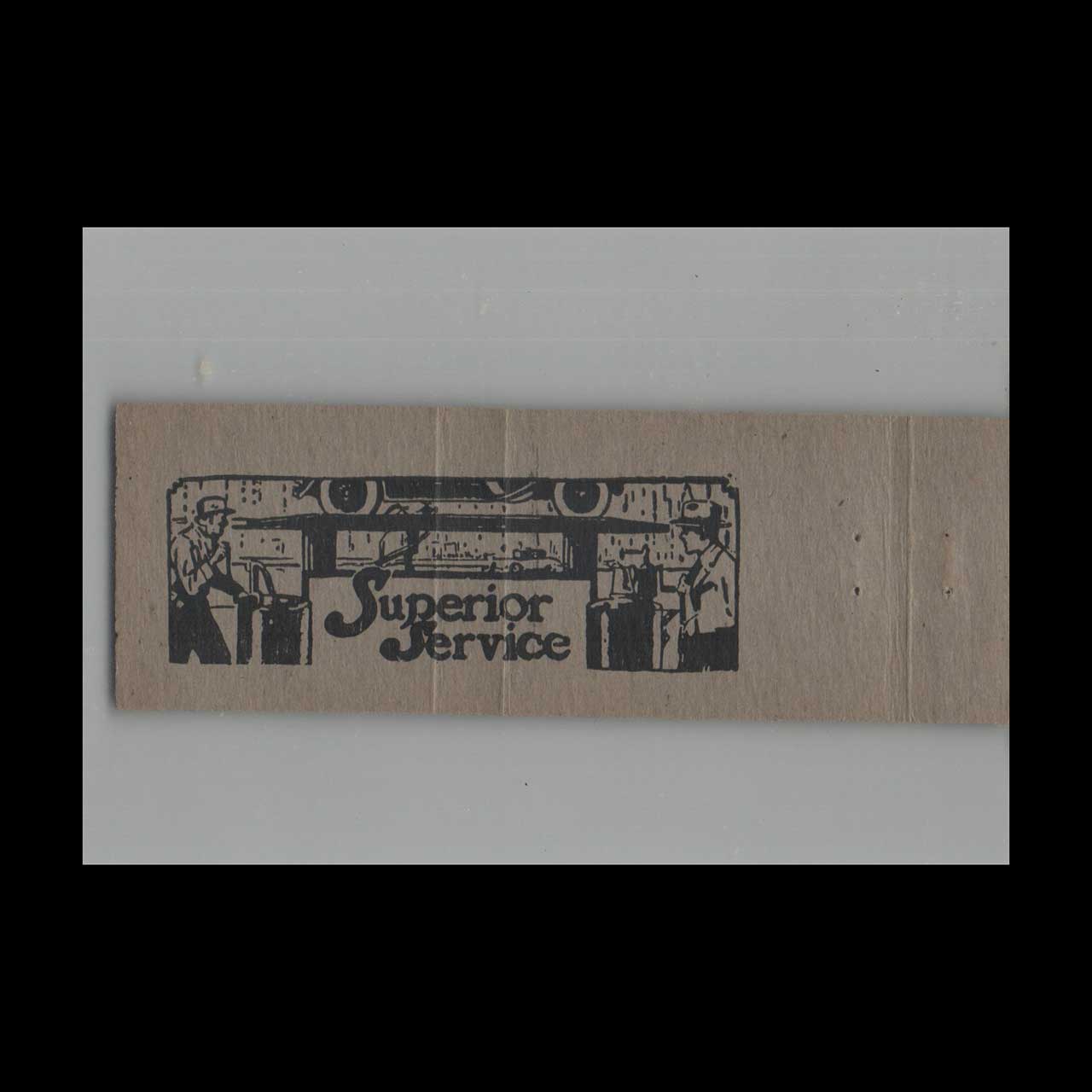 Matchbook Cover Rogers Standard Service Gas Station Mt Sterling IL Matchbook Cover Rogers Standard Service Gas Station Mt Sterling IL