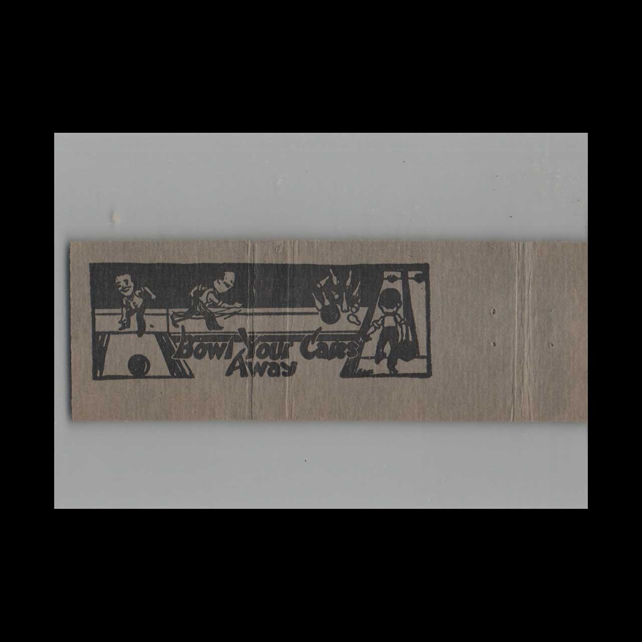 Matchbook Cover Hammond Lanes St Paul MN Matchbook Cover Hammond Lanes St Paul MN