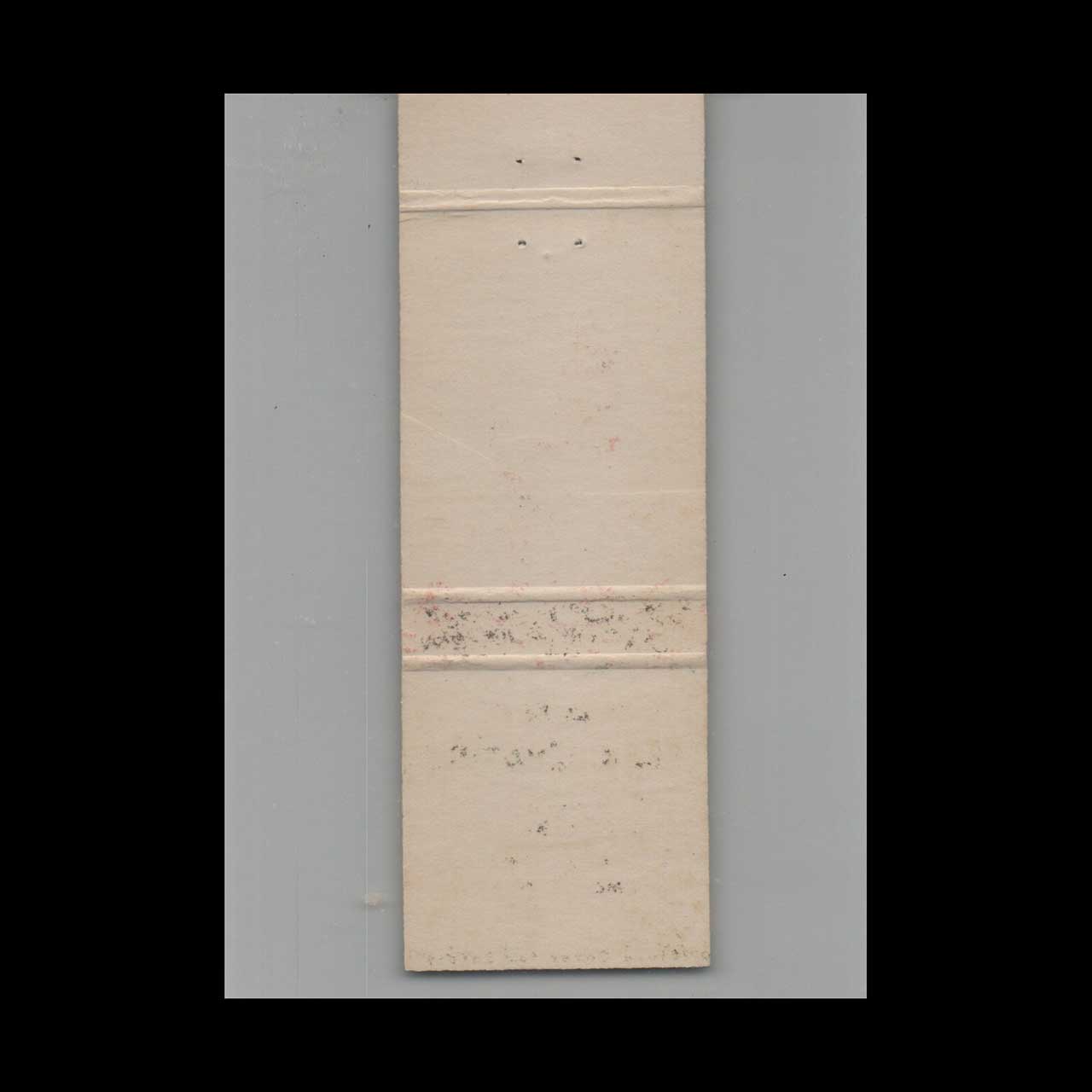 Matchbook Cover Park Refrigeration Reno NV Matchbook Cover Park Refrigeration Reno NV