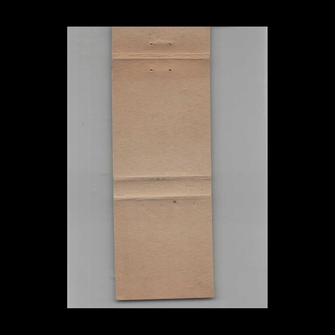 Matchbook Cover Masters Cafe Seminole TX Matchbook Cover Masters Cafe Seminole TX