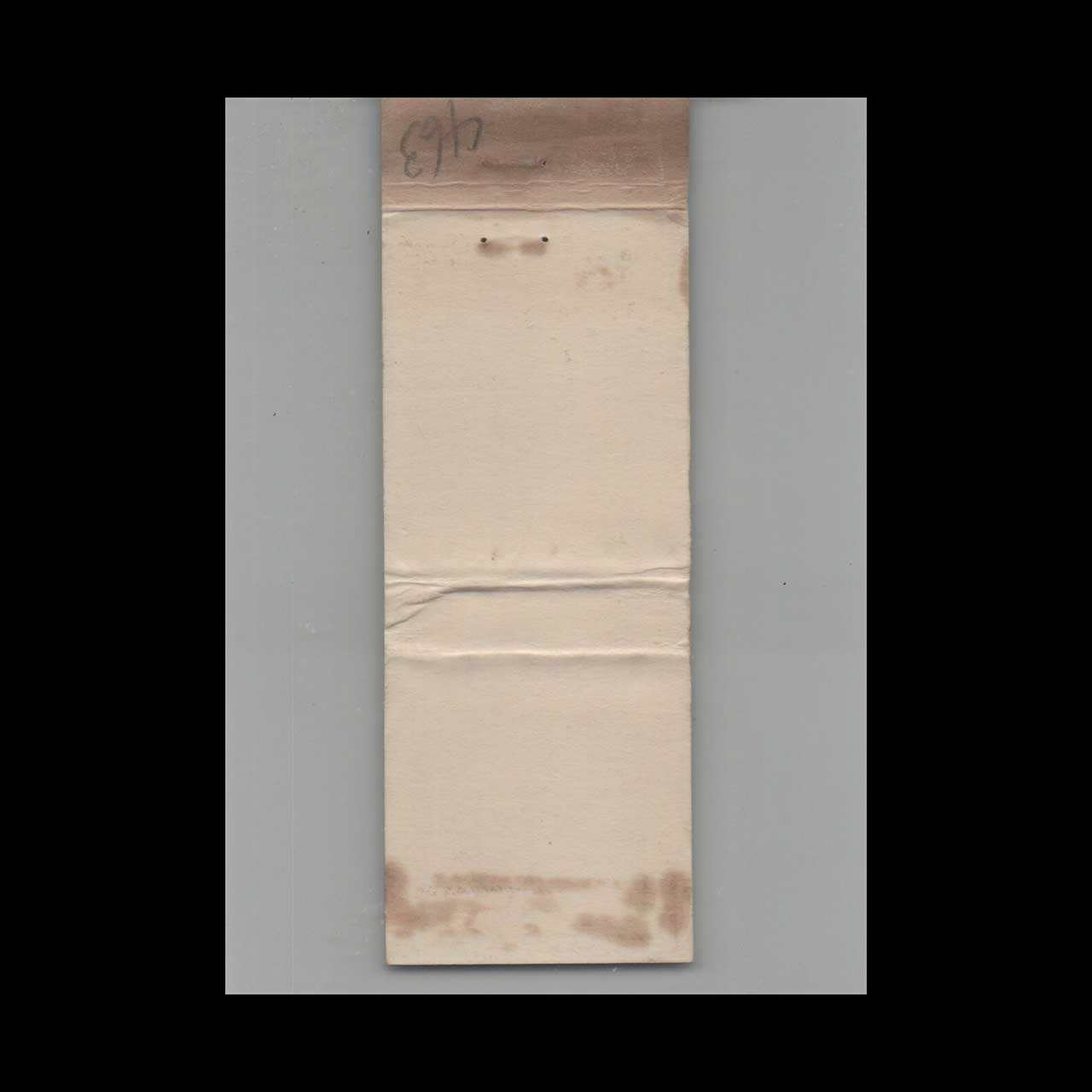 Matchbook Cover The Barn Afton MI Matchbook Cover The Barn Afton MI