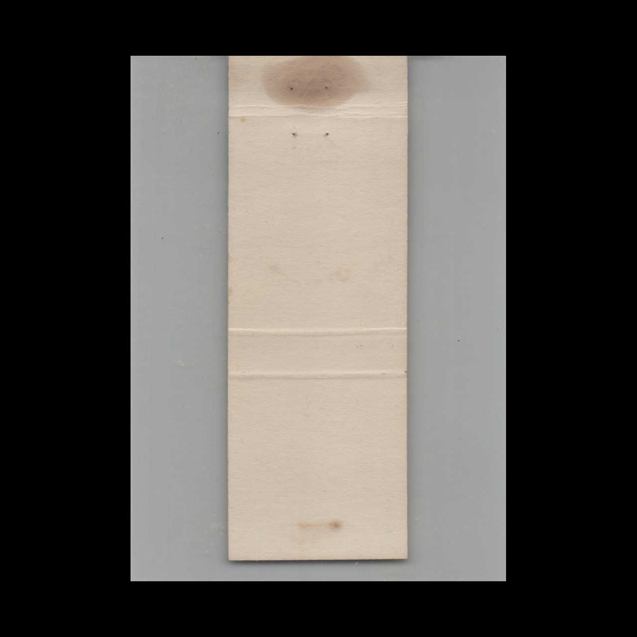 Matchbook Cover Valley Inn Farmers Valley PA Matchbook Cover Valley Inn Farmers Valley PA