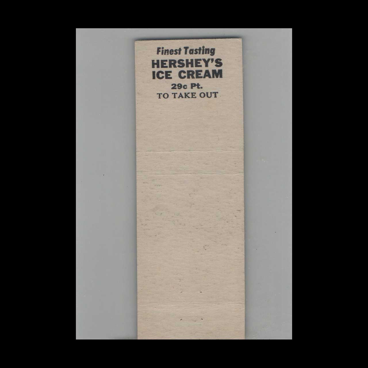 Matchbook Cover The Sweet Shop Lewisburg PA Matchbook Cover The Sweet Shop Lewisburg PA