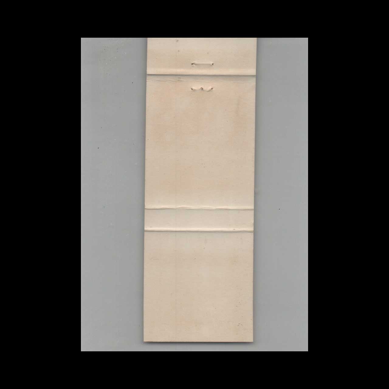 Royal Bermuda Yacht Club Matchbook Cover Royal Bermuda Yacht Club Matchbook Cover