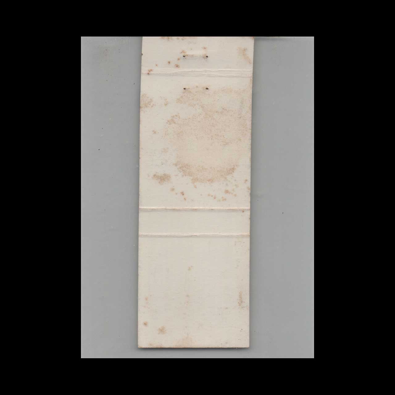 Bitter End Yacht Club Matchbook Cover Virgin Gorda BVI Bitter End Yacht Club Matchbook Cover Virgin Gorda BVI