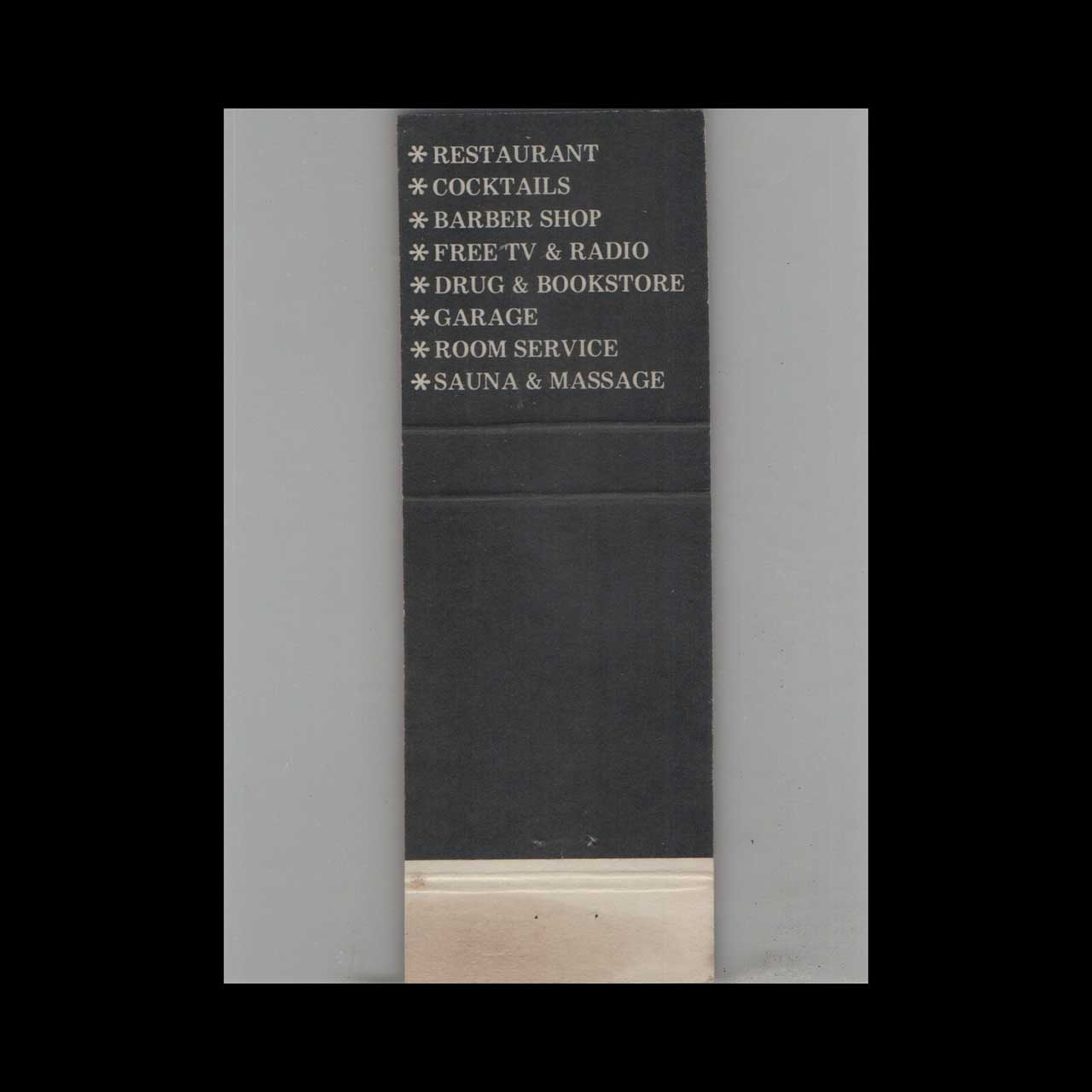 Matchbook Cover Hotel Drake Wiltshire San Francisco CA #1 Matchbook Cover Hotel Drake Wiltshire San Francisco CA #1