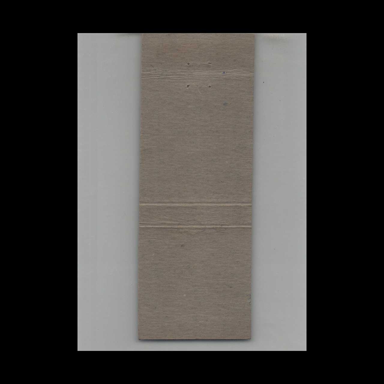 WAMS AM Radio Station Wilmington DE Matchbook Cover WAMS AM Radio Station Wilmington DE Matchbook Cover