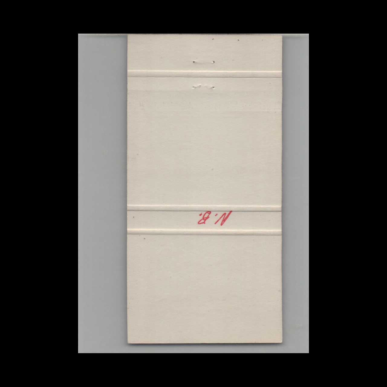 BPOE Elks Lodge 362 Perth ON Matchbook Cover BPOE Elks Lodge 362 Perth ON Matchbook Cover