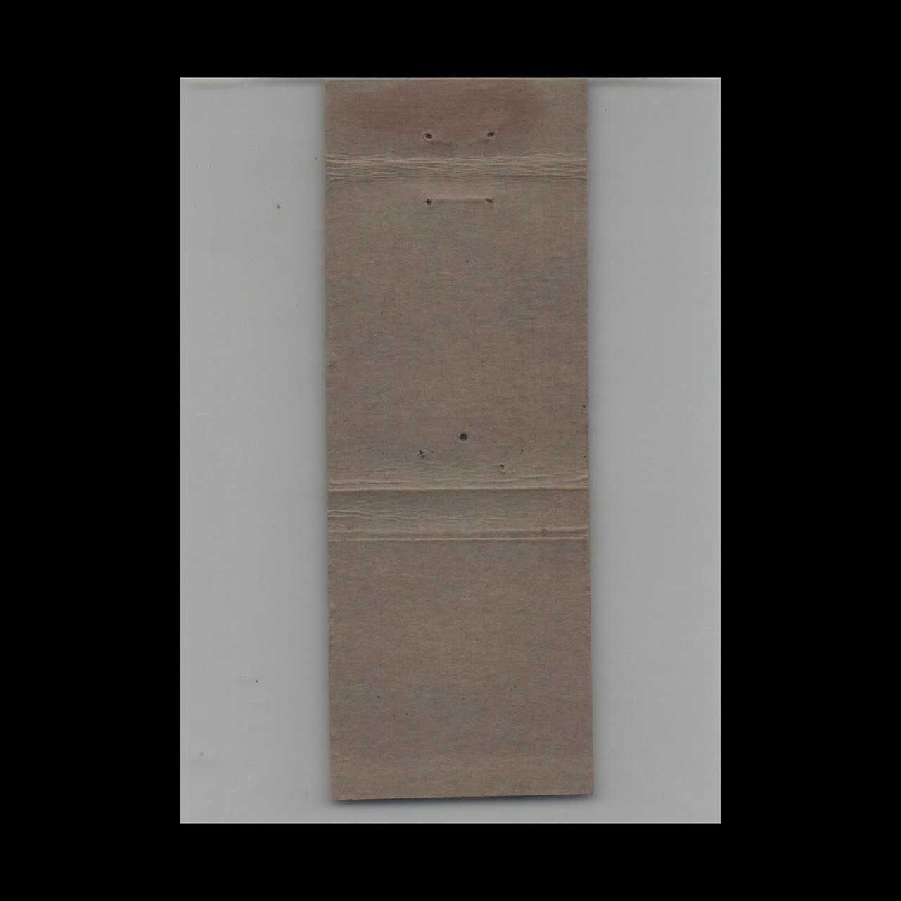 Full Length Matchbook Cover Lu Lodge Antlers OK Full Length Matchbook Cover Lu Lodge Antlers OK