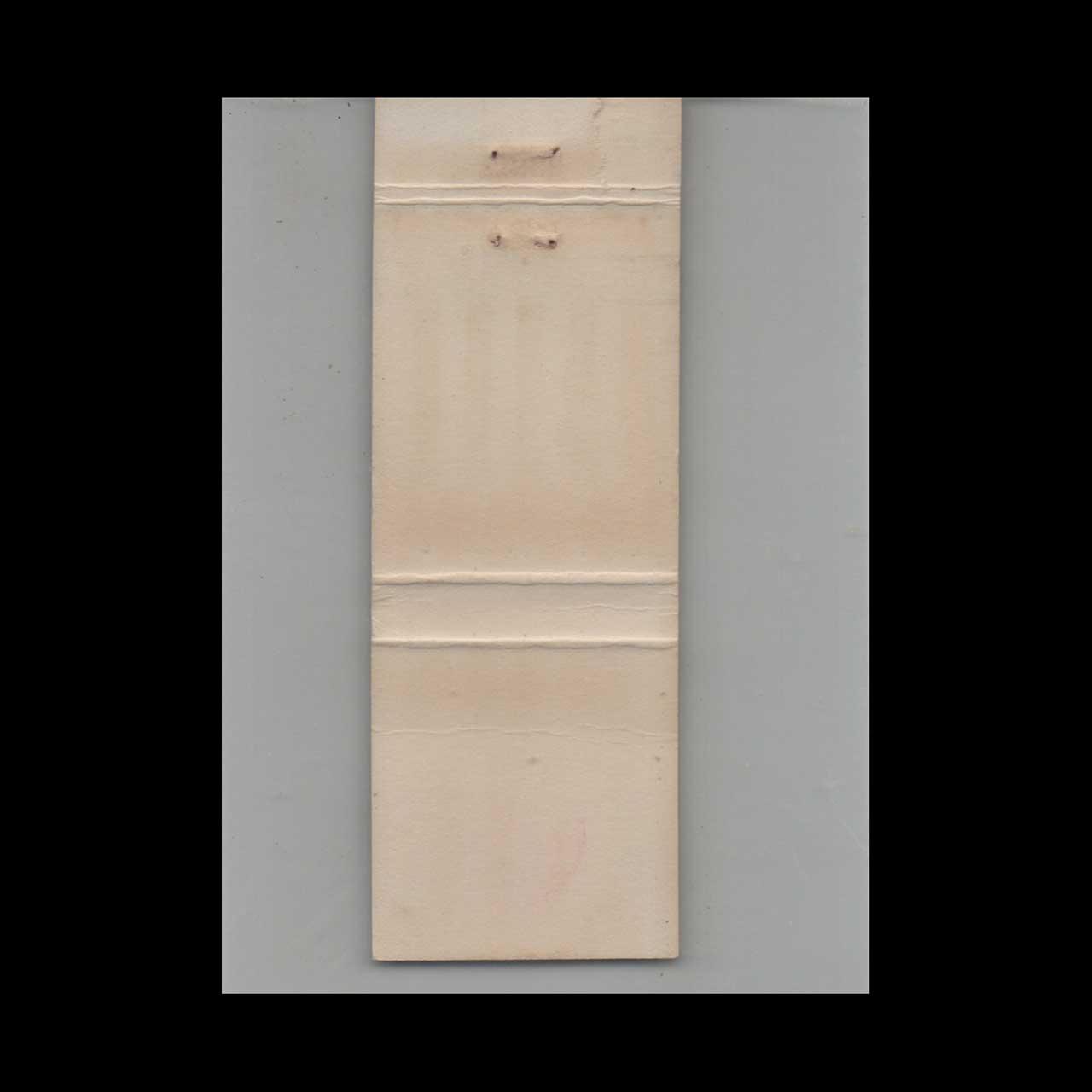 Brahma Bull Restaurant & Lounge Matchbook Cover Okeechobee Brahma Bull Restaurant & Lounge Matchbook Cover Okeechobee