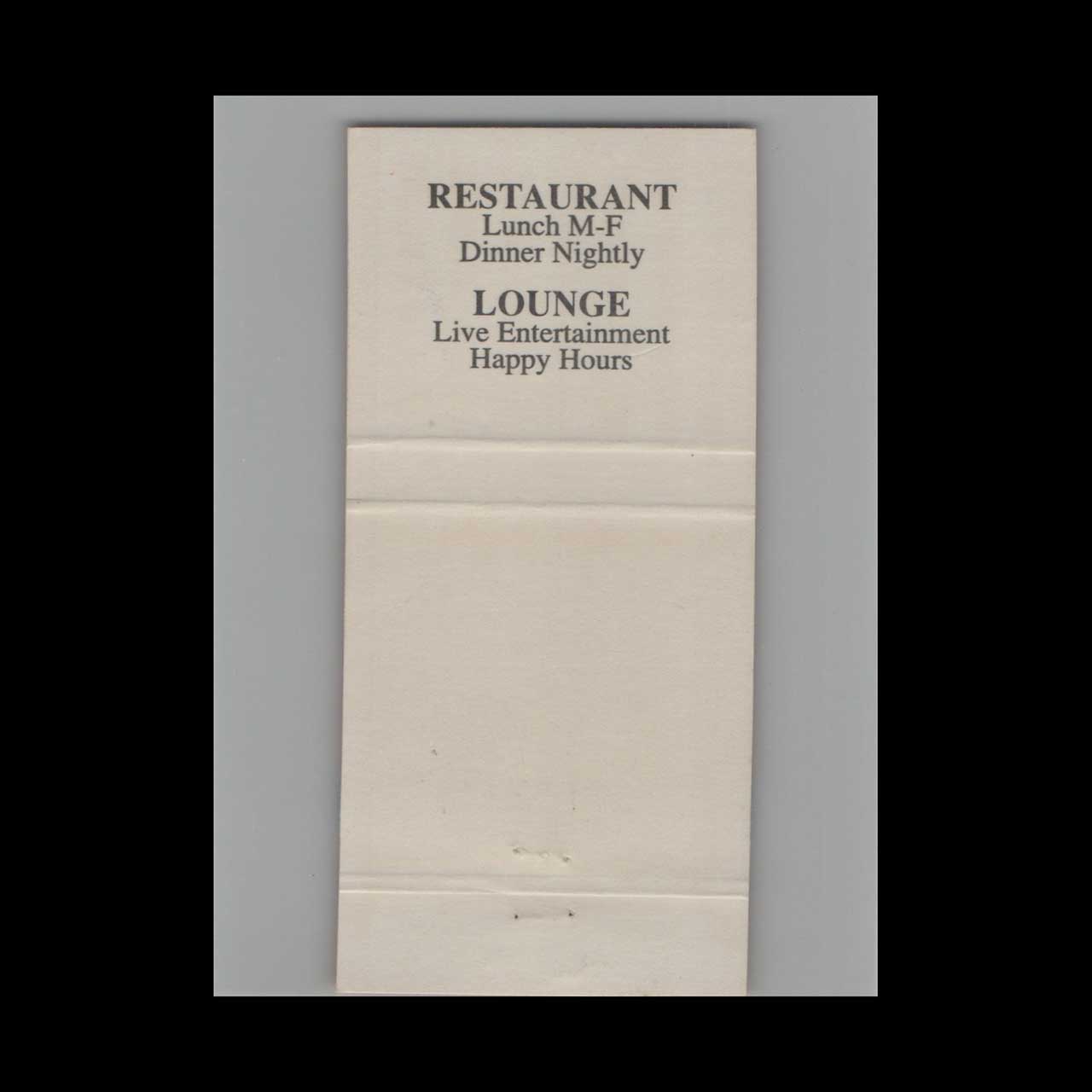 Sea Witch Fish Market Naples FL Matchbook Cover Sea Witch Fish Market Naples FL Matchbook Cover