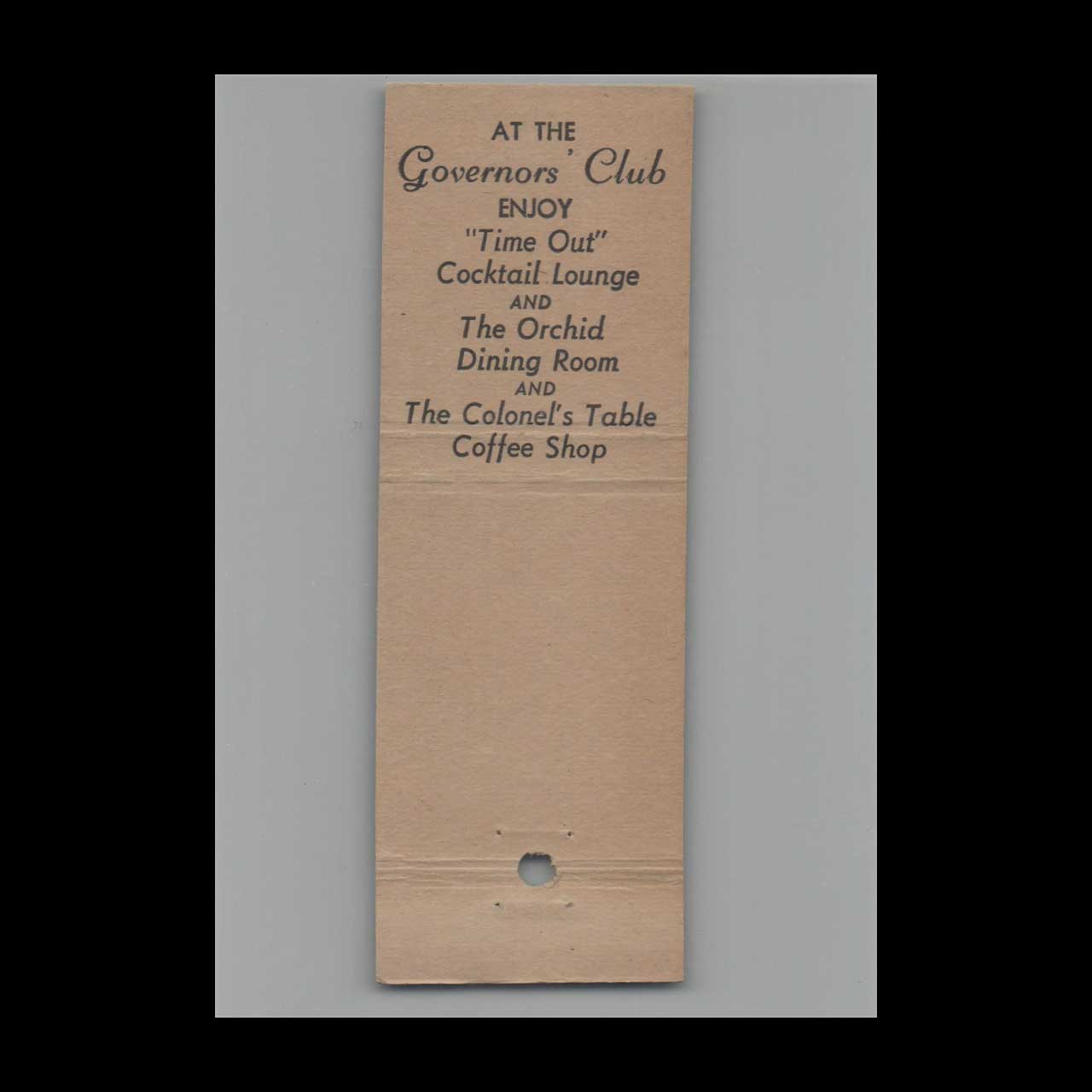 Matchbook Cover The Sea Ranch Hotel Fort Lauderdale FL Matchbook Cover The Sea Ranch Hotel Fort Lauderdale FL