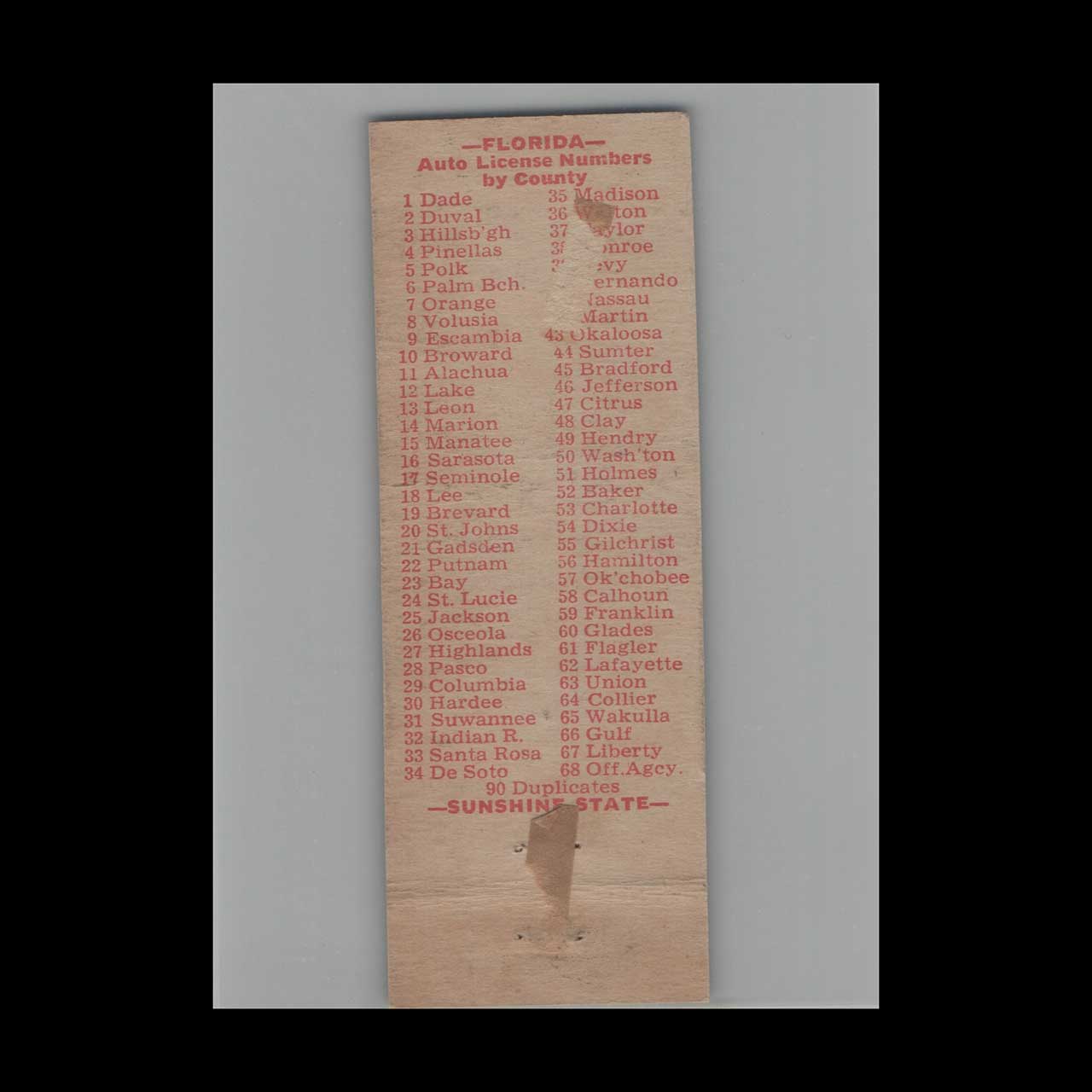 Matchbook Cover Mayhues Super Liquor Store Ft Lauderdale FL #1 Matchbook Cover Mayhues Super Liquor Store Ft Lauderdale FL #1