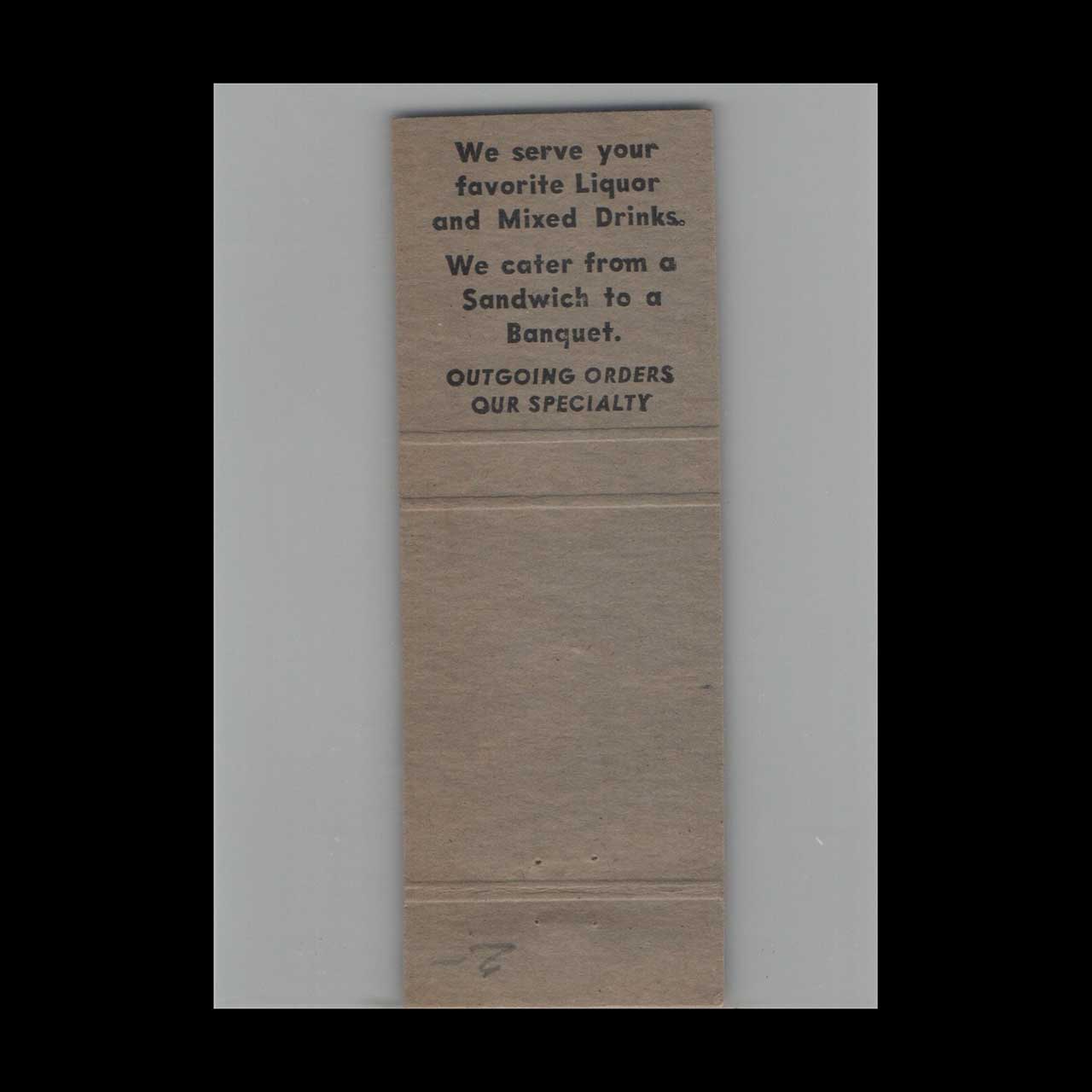 Wolfies Restaurant Bake Shop Matchbook Cover Ft Lauderdale Wolfies Restaurant Bake Shop Matchbook Cover Ft Lauderdale