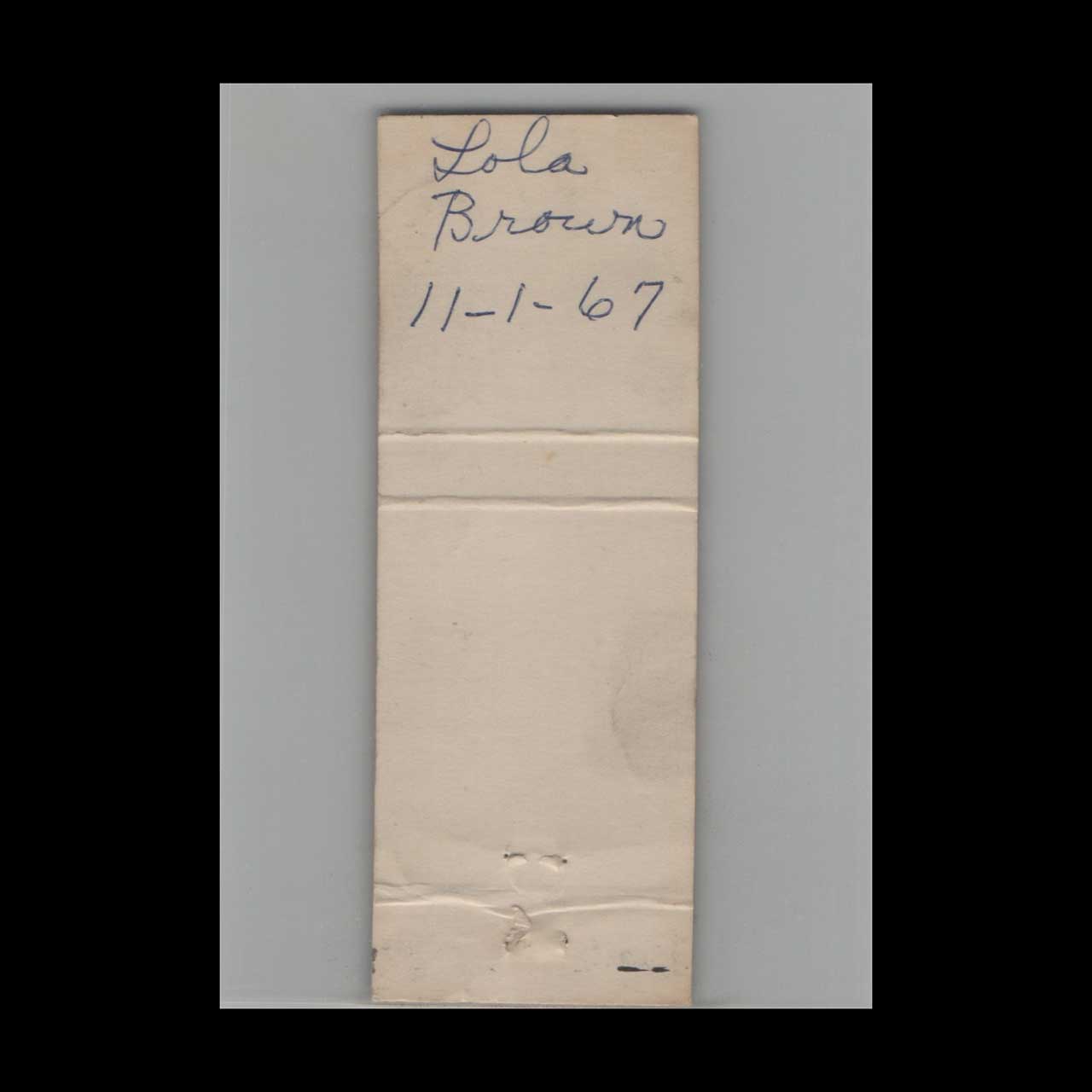 Johnson Enco Service Station Matchbook Cover Indianapolis IN Johnson Enco Service Station Matchbook Cover Indianapolis IN